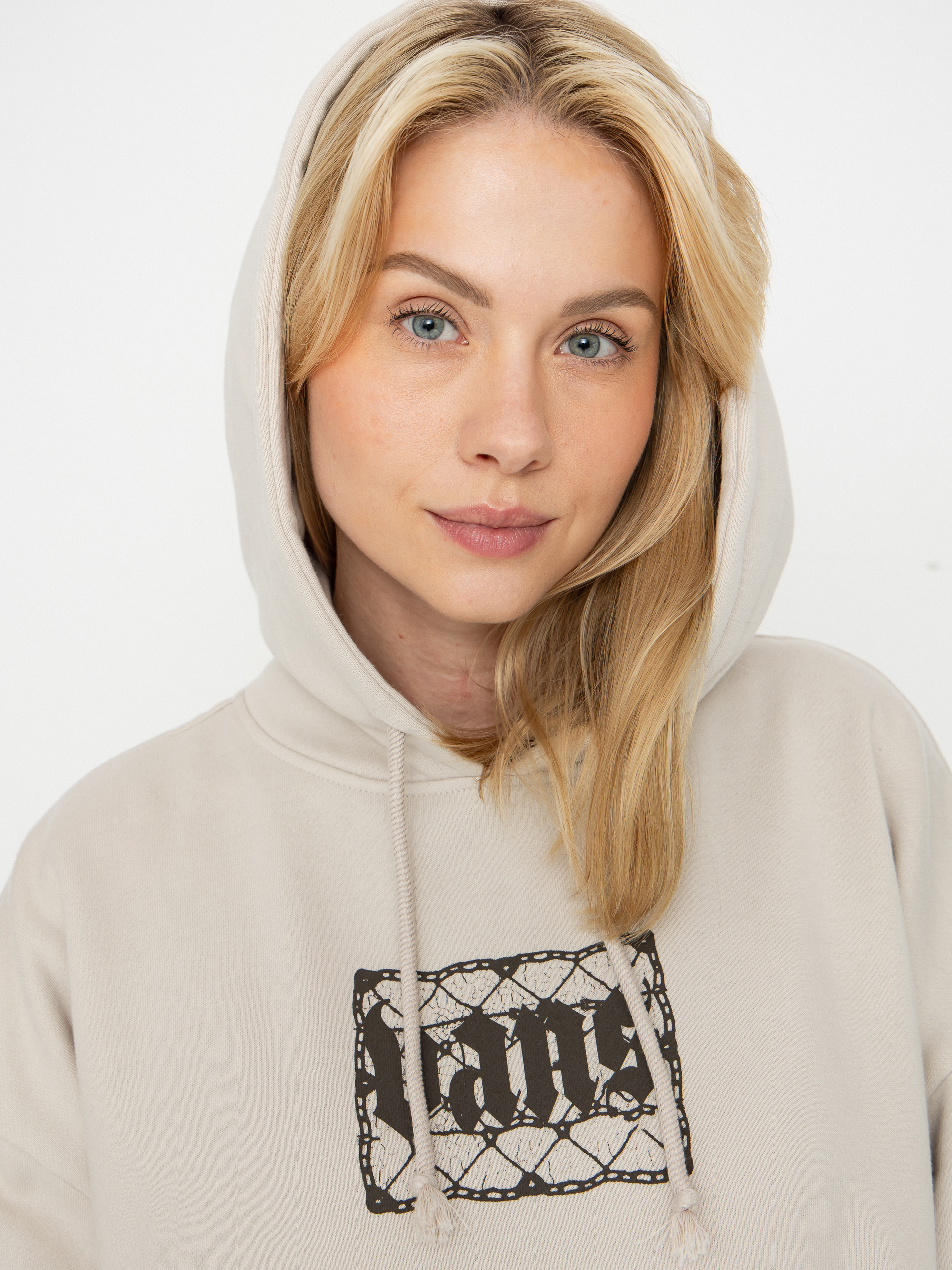 Суитшърт с качулка Vans After Dark Retro HD Wmn (taupe mist)
