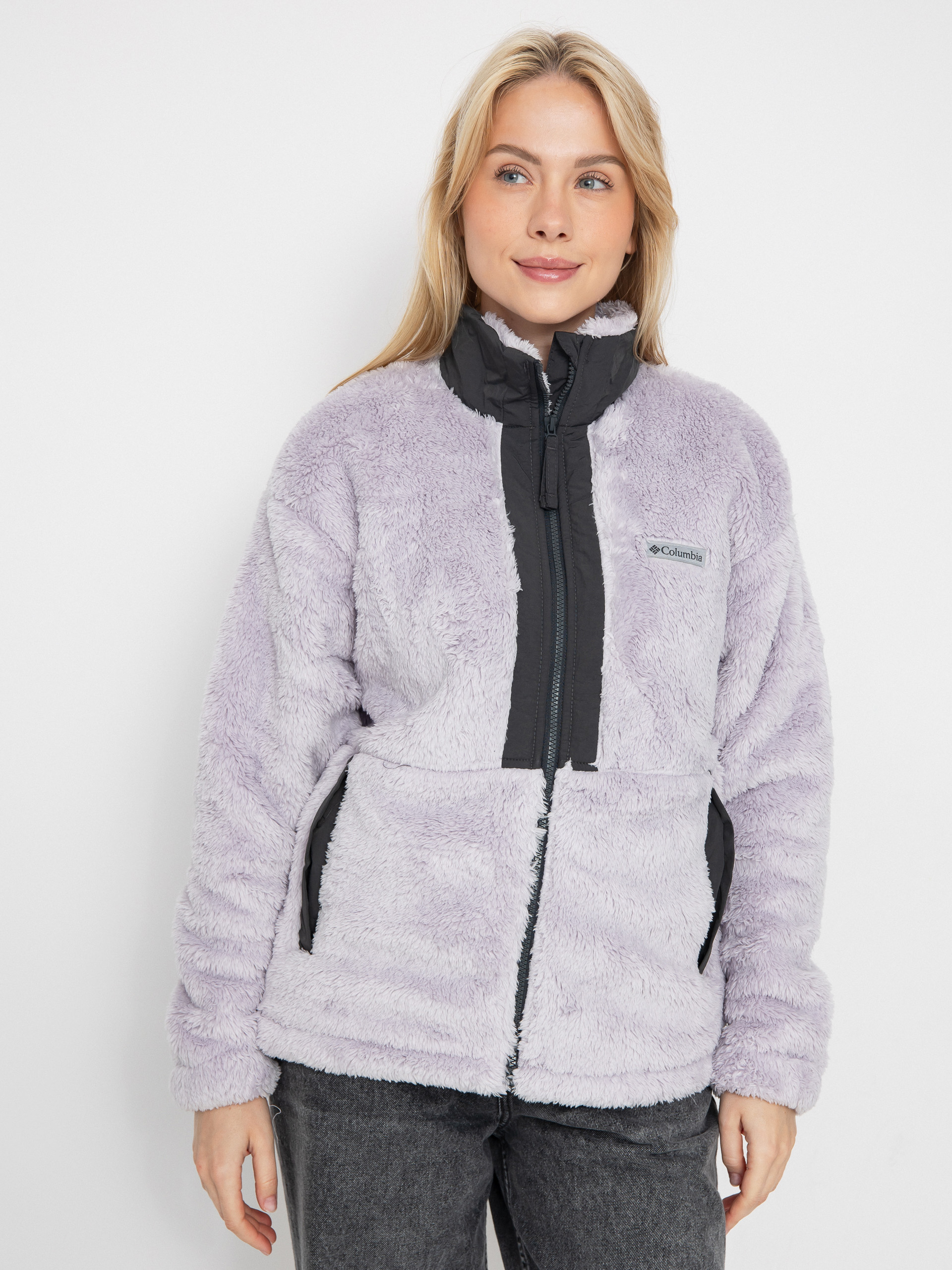 Поларени суитшърт Columbia Boundless Discovery Sherpa Full Zip II Wmn