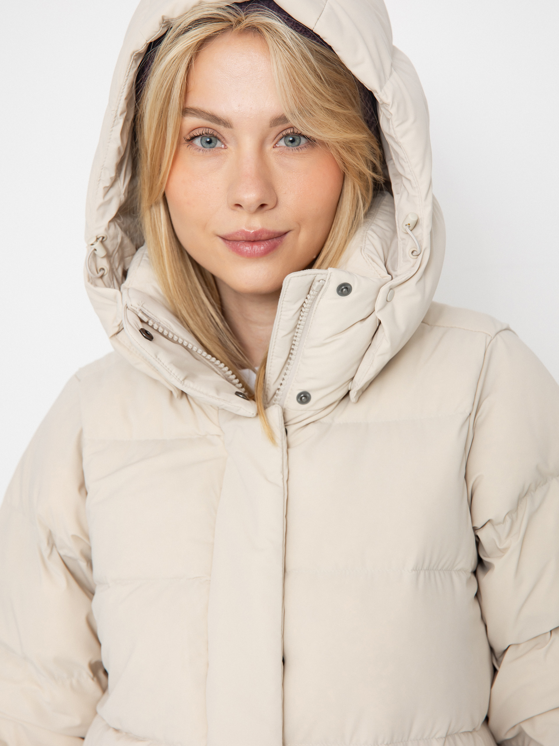 Яке Columbia Amaze Puff Mid Hooded Wmn (dark stone)