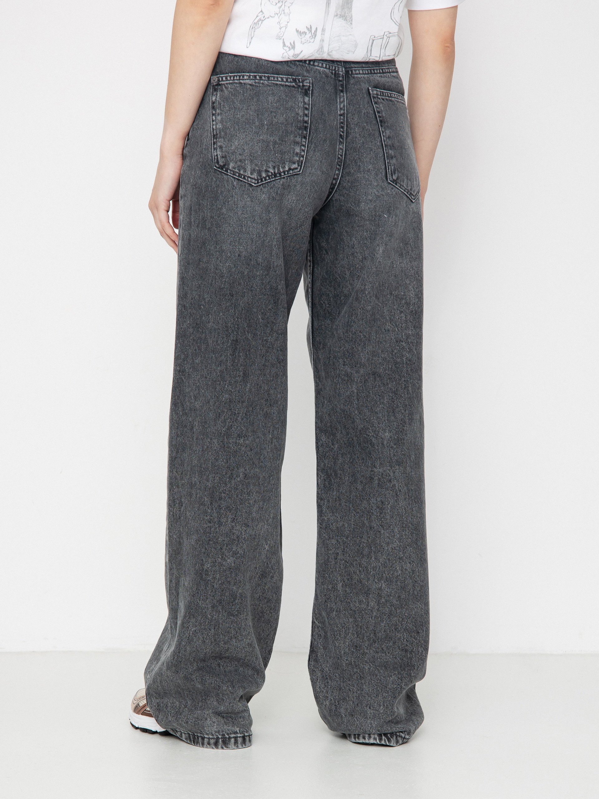 Панталони Roxy Milla Wide Leg Regular Mid Gr Wmn (mid grey)