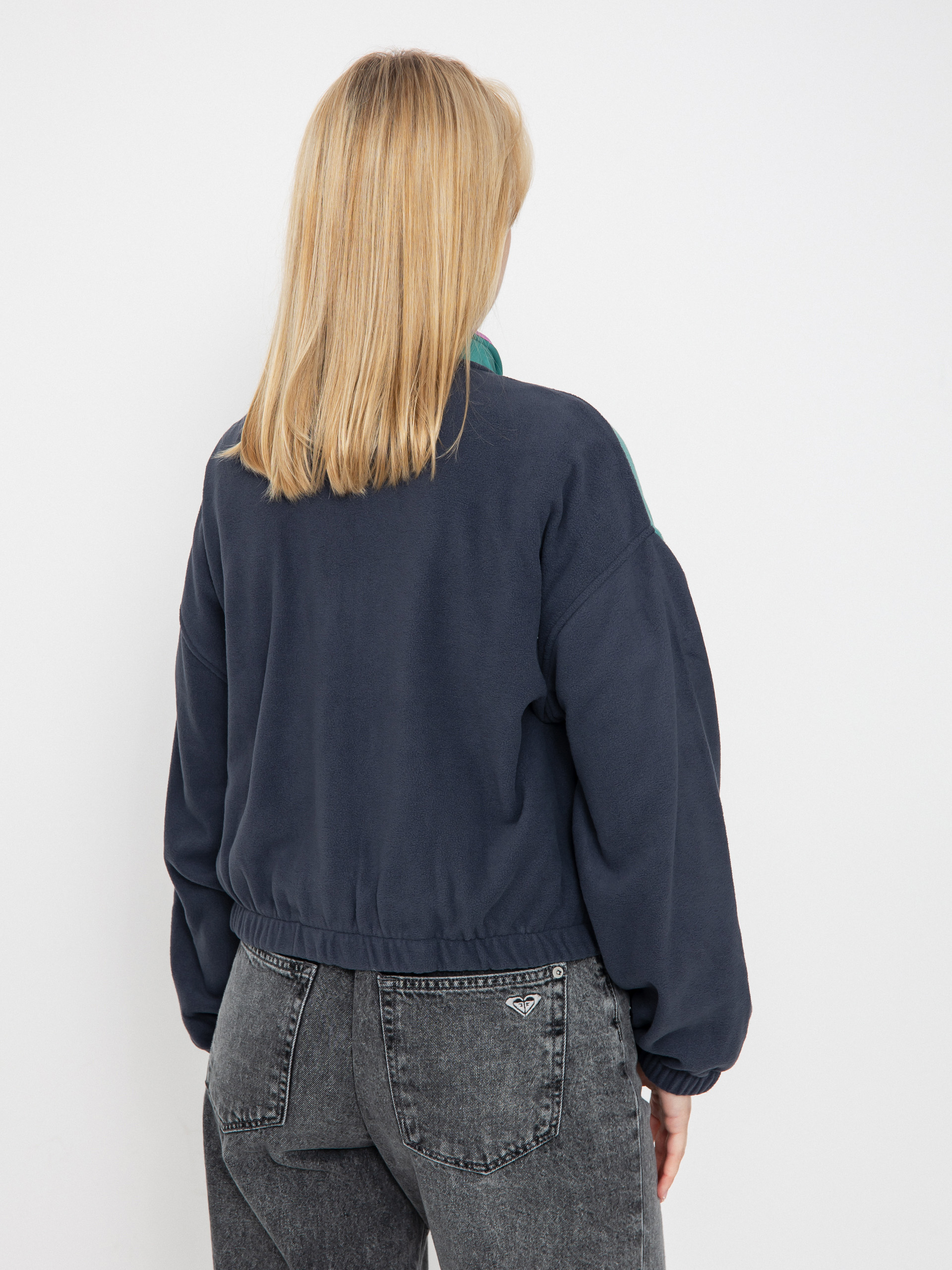 Дамски Поларени суитшърт Quiksilver Kedai FZ (india ink)