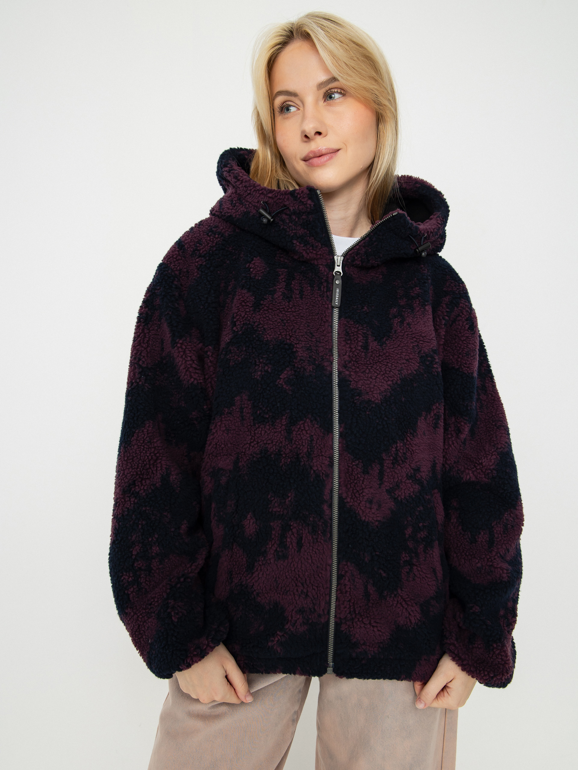 Яке Iriedaily Pat Teddy Wmn (navy red)