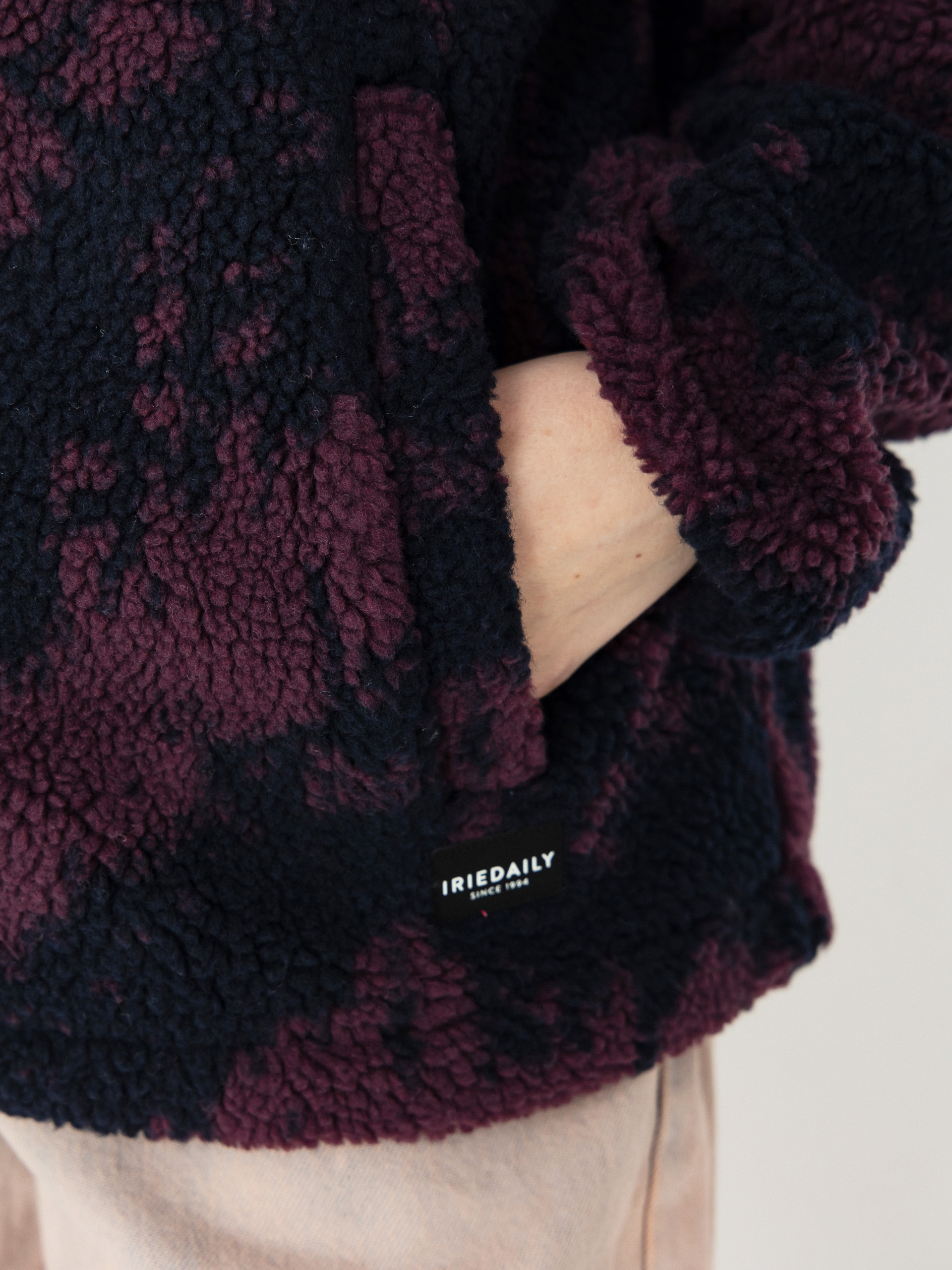 Яке Iriedaily Pat Teddy Wmn (navy red)