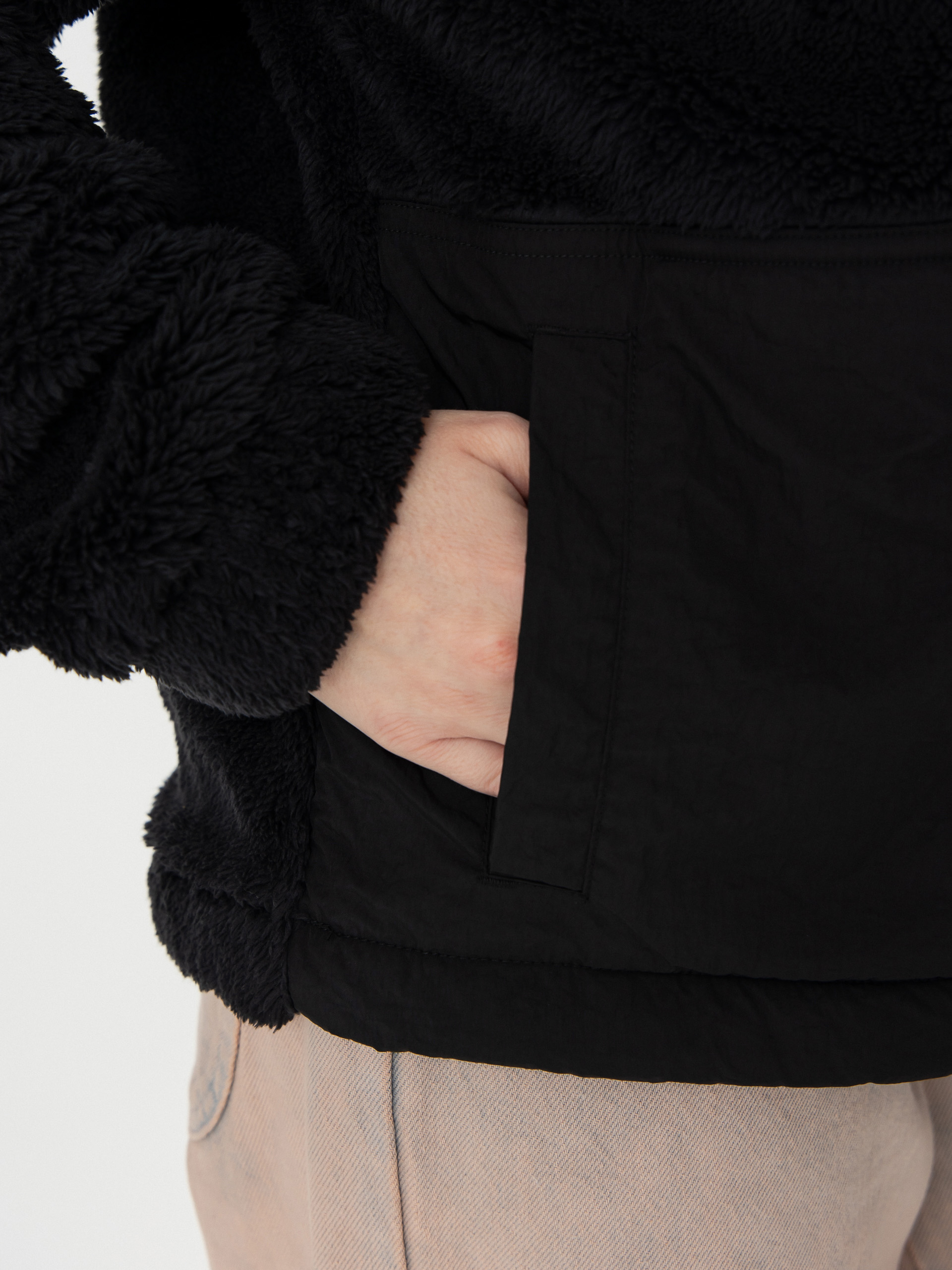 Дамски Поларени суитшърт Kavu Rockhaven (blackout)