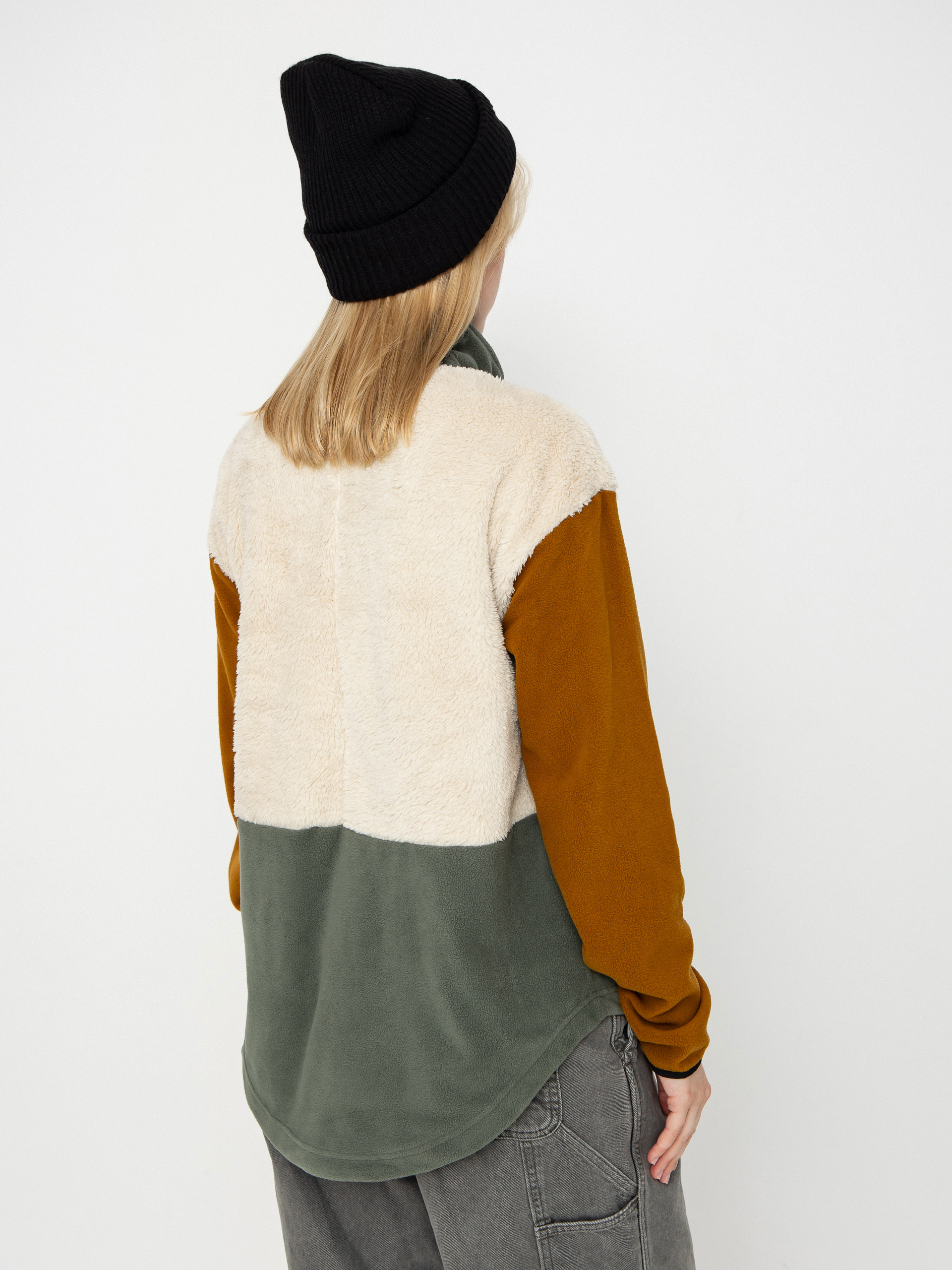 Дамски Поларени суитшърт Kavu Timber Lane (pine tree block)