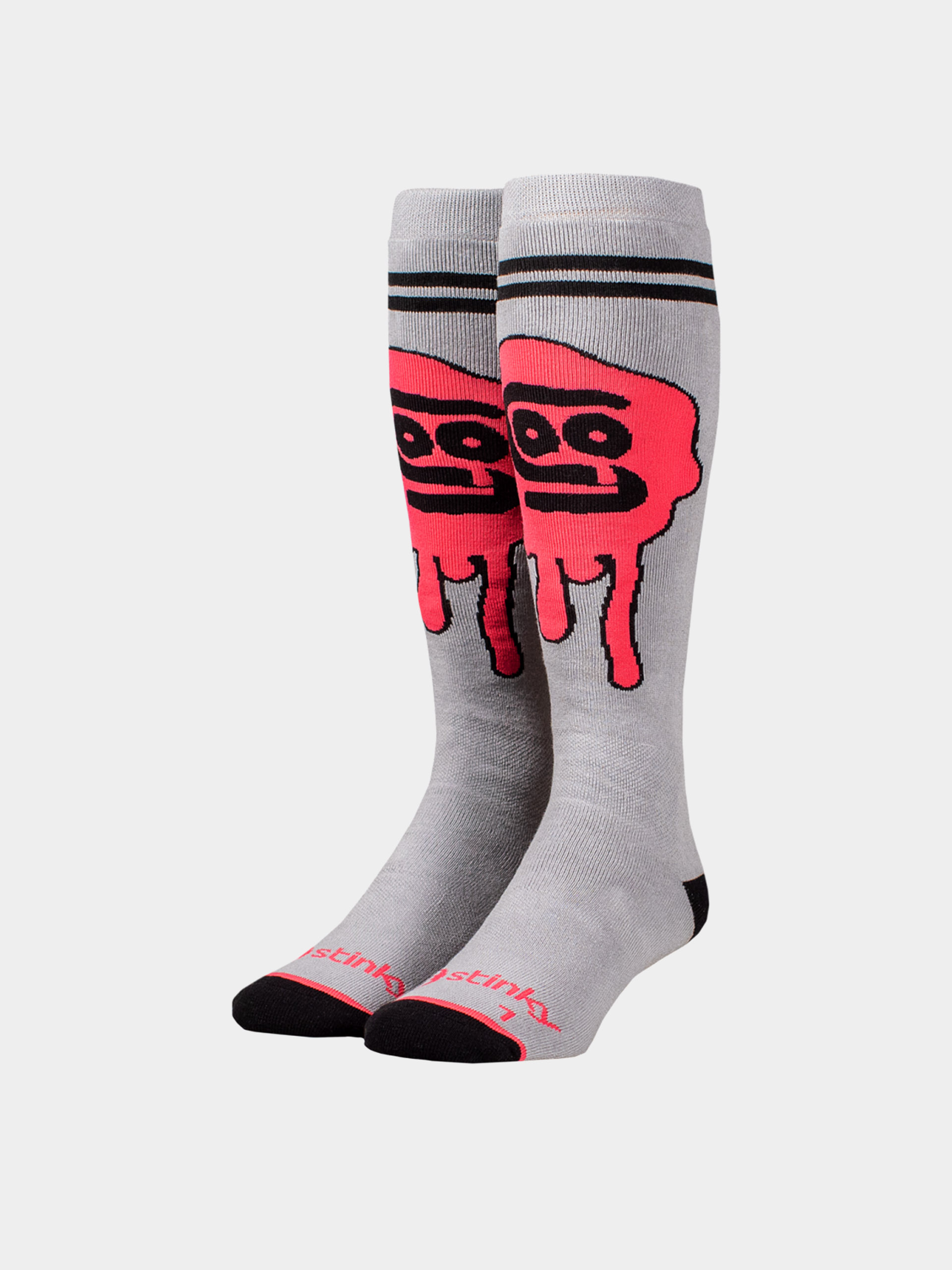 Чорапи Stinky Socks Drip Skull (soft gray)