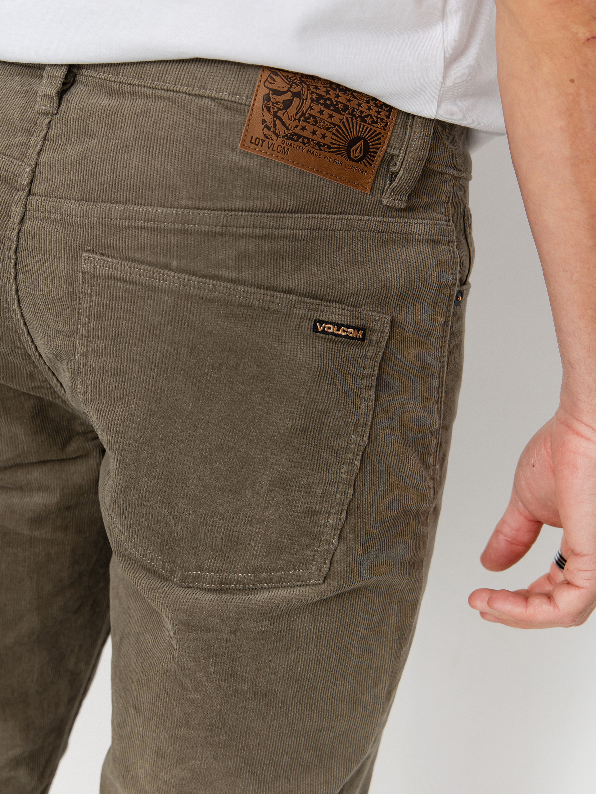 Панталони Volcom Solver 5 Pocket Cord (brindle)