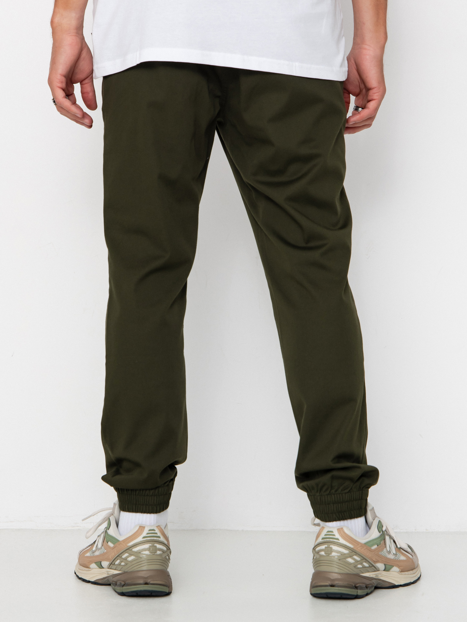 Панталони Volcom Frickin Slim Jogger (dark green)
