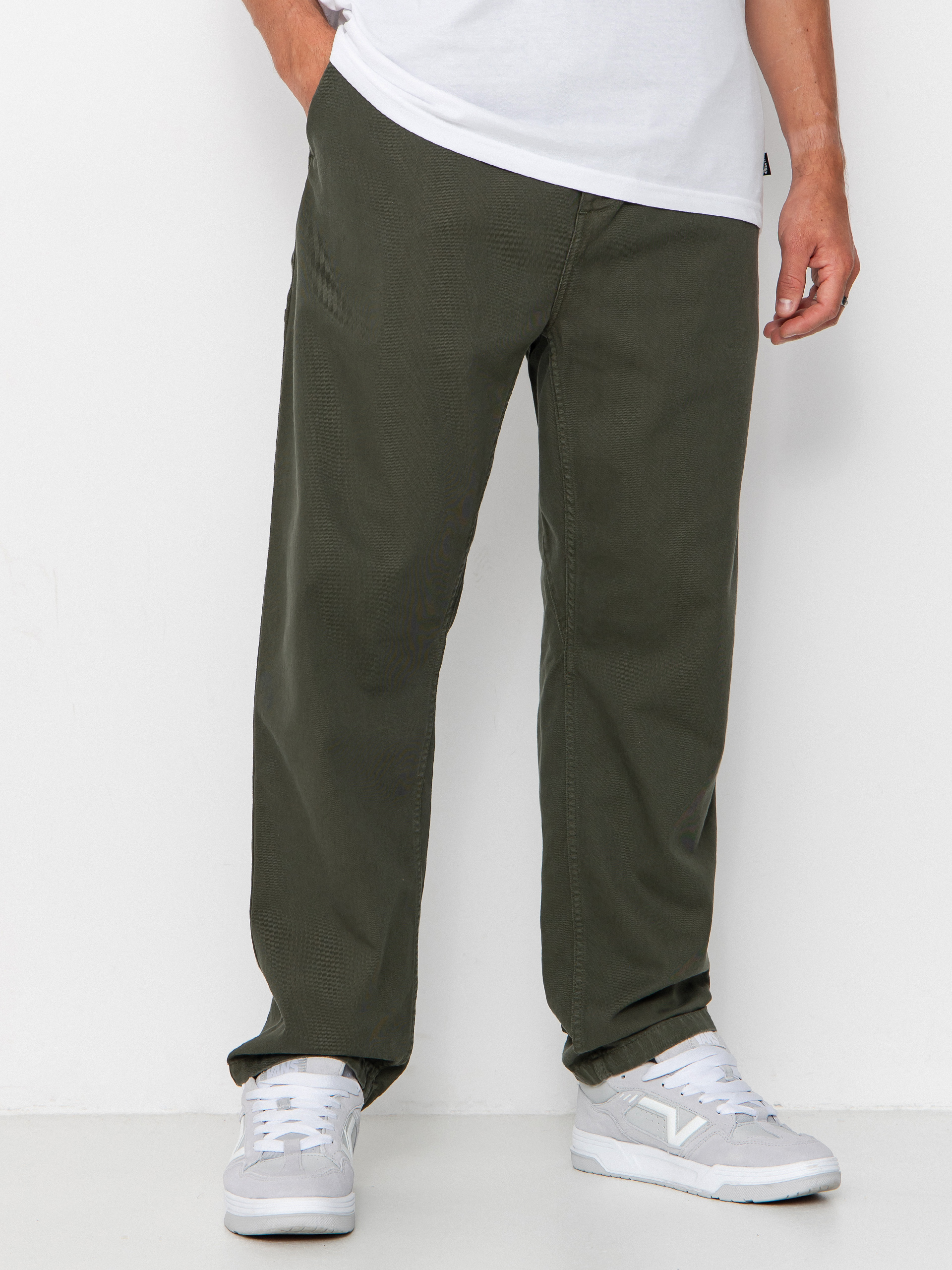 Панталони Carhartt WIP Flint (opuntia/garment dyed)