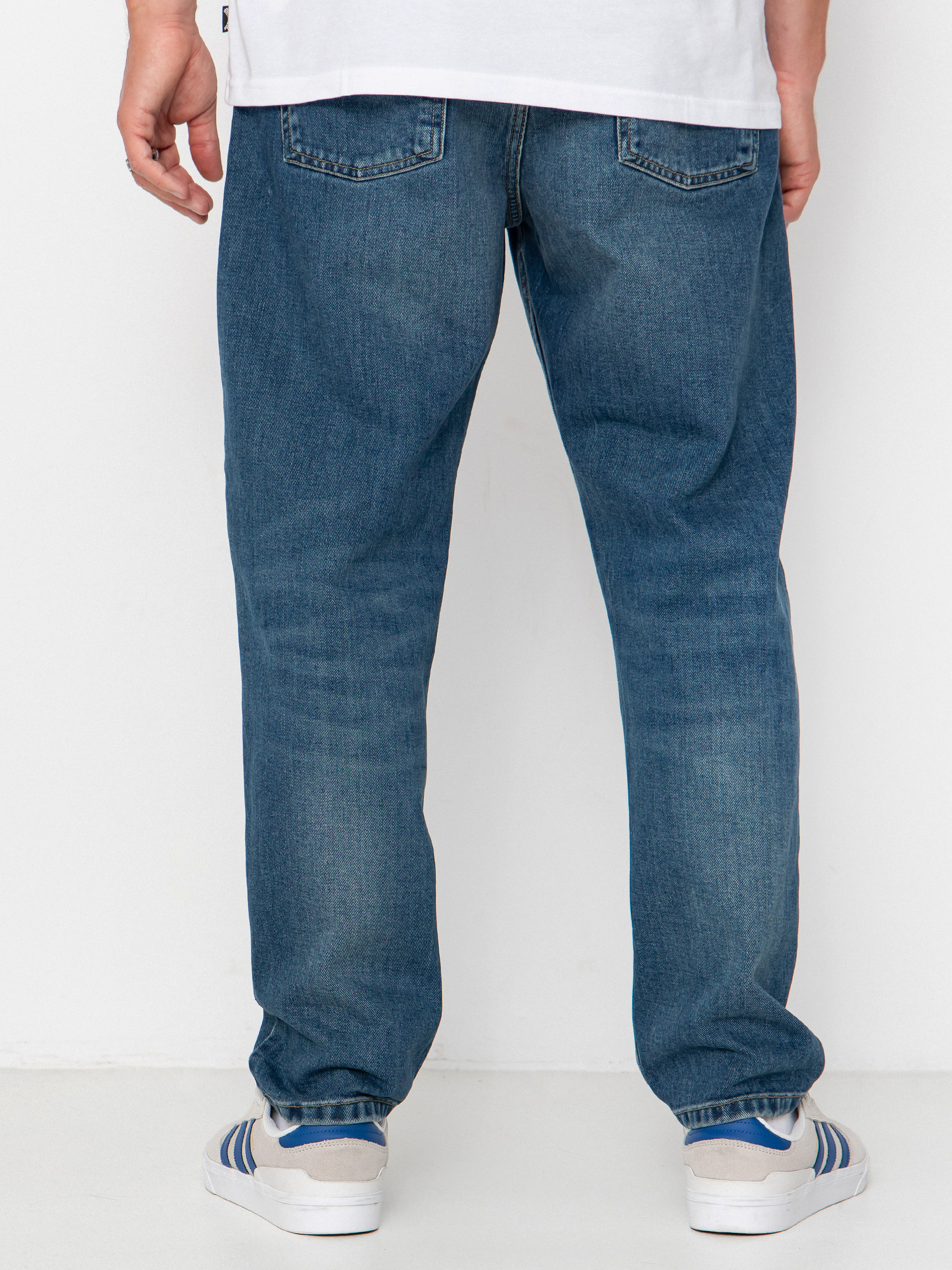 Панталони Carhartt WIP Newel (blue/dark used wash)