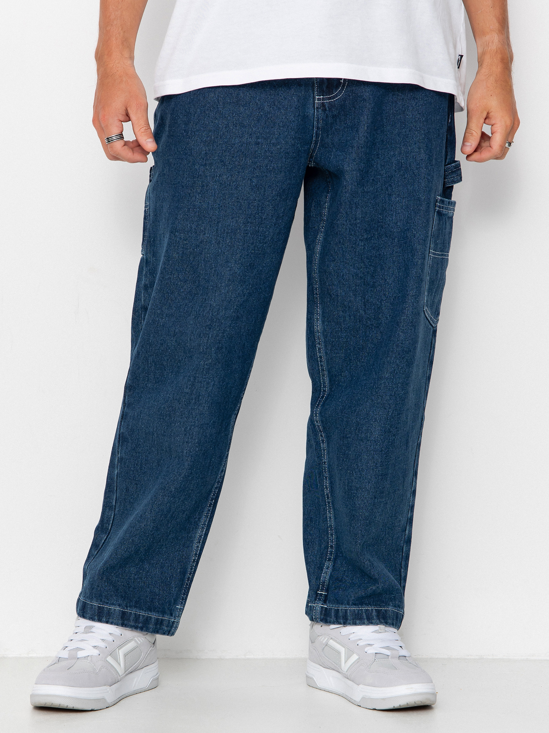 Панталони Santa Cruz Carpenter (dark denim/white)