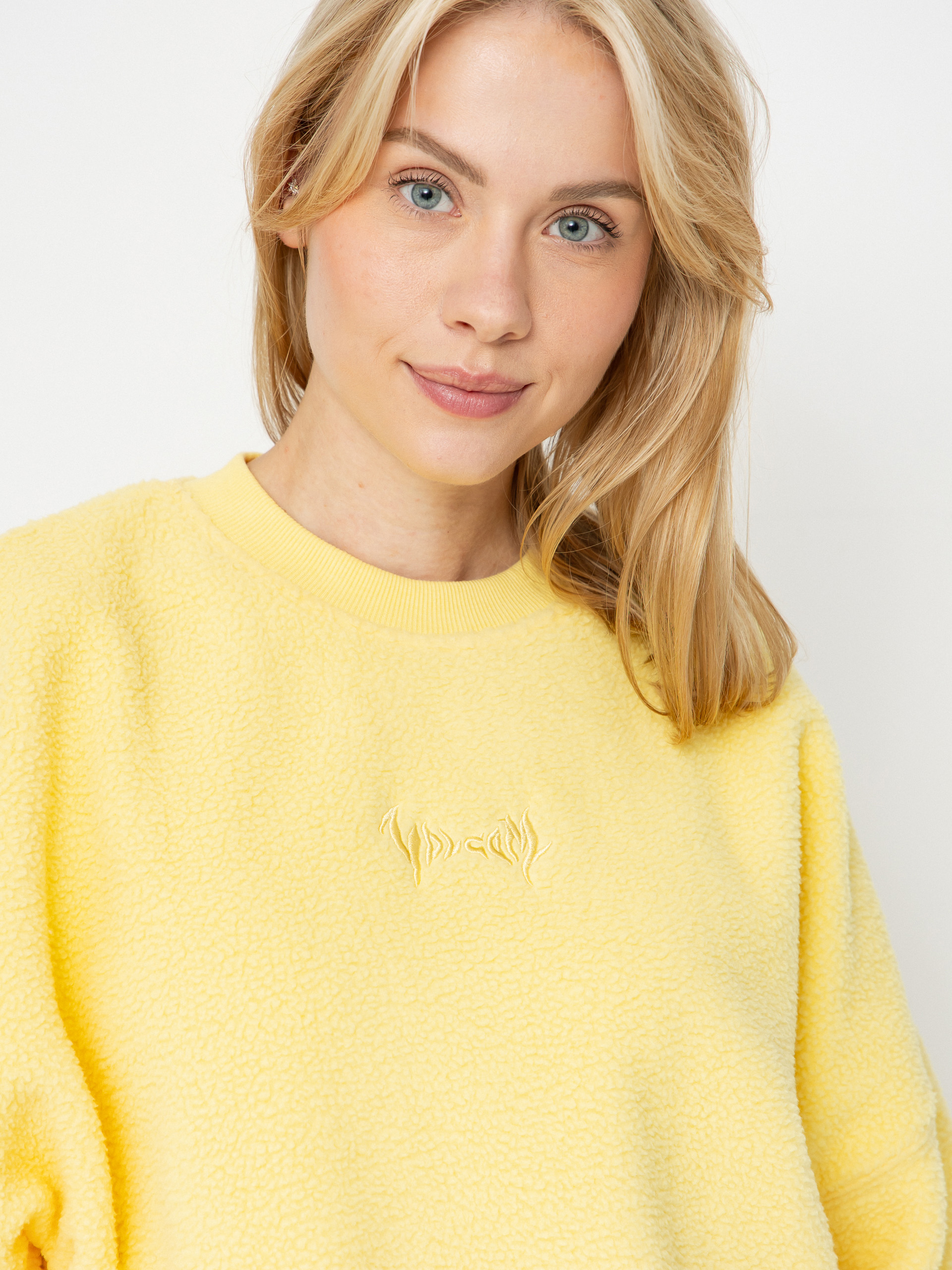 Суитшърт Volcom Piou Crew Wmn (dawn yellow)