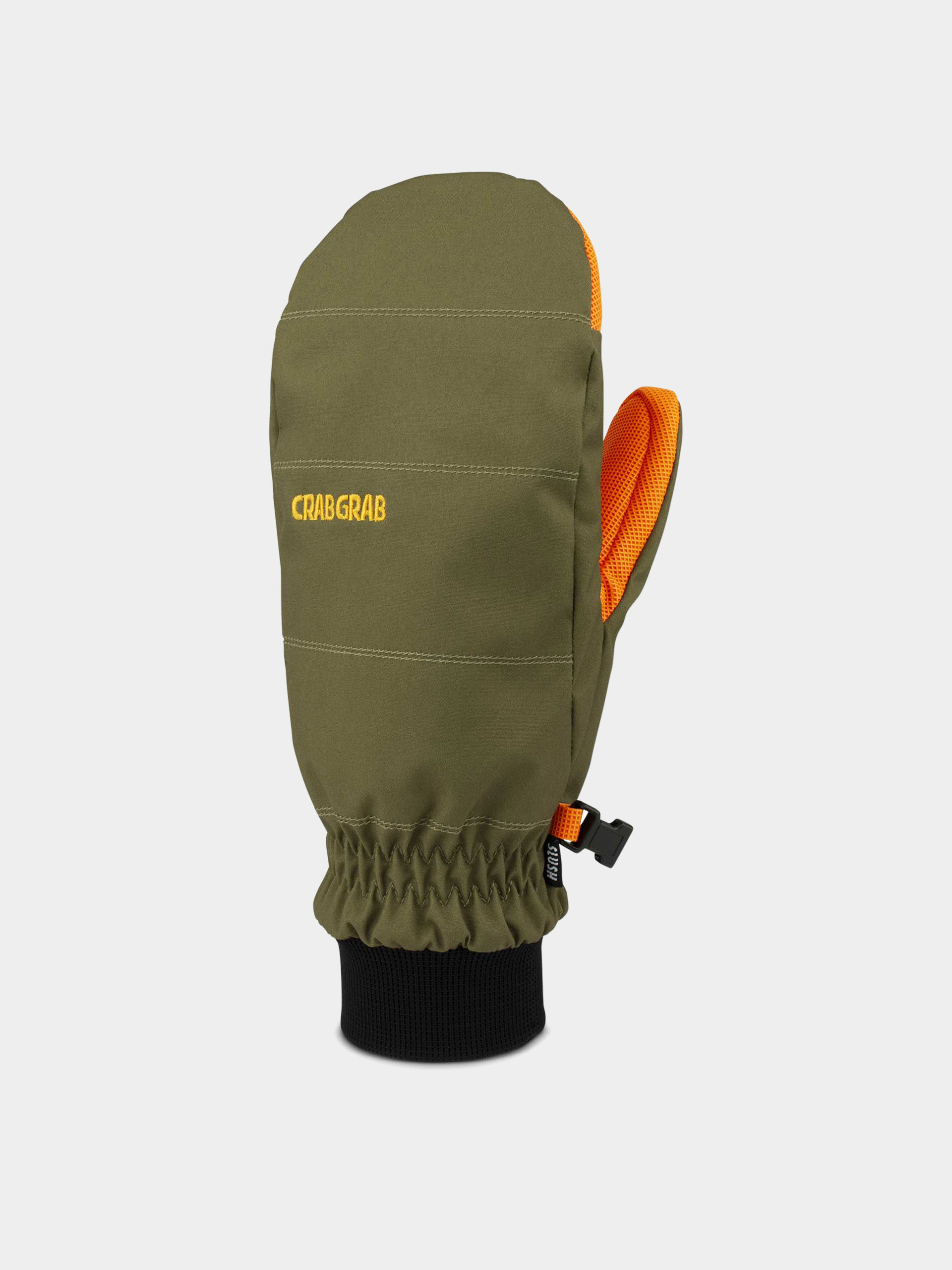 u0420u044au043au0430u0432u0438u0446u0438 Crab Grab Slush Mitt (olive and orange)