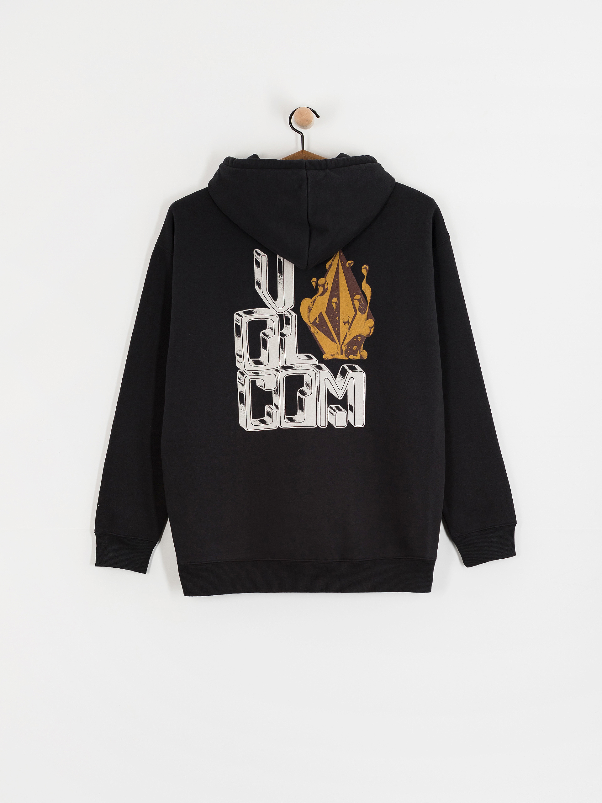 Суитшърт с качулка Volcom Fa Callum Rooney HD (antique black)