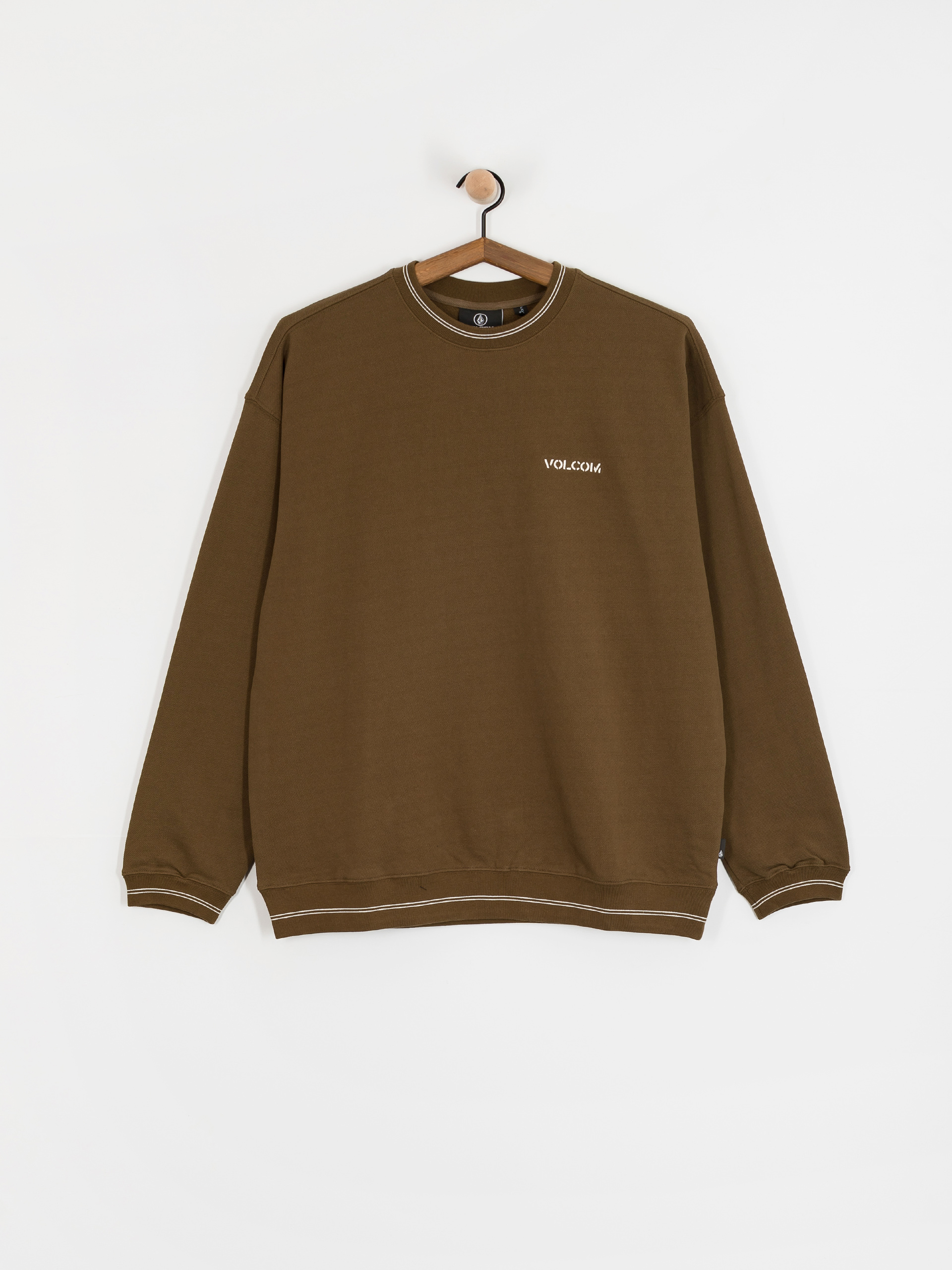 Суитшърт Volcom K Stone Crew (sage leaf)