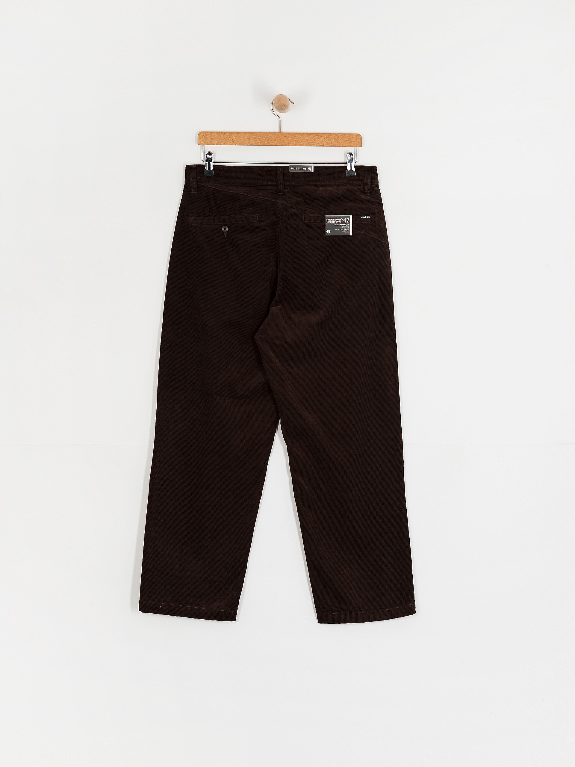 Панталони Volcom Frickin Loose Tapered Cord (cacao)