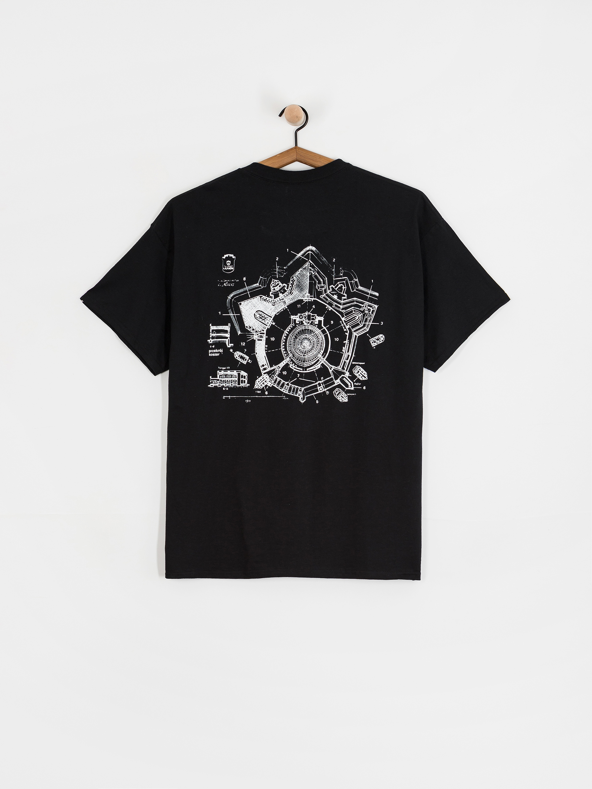 Тениска Youth Skateboards Pakt Kopiec (black)