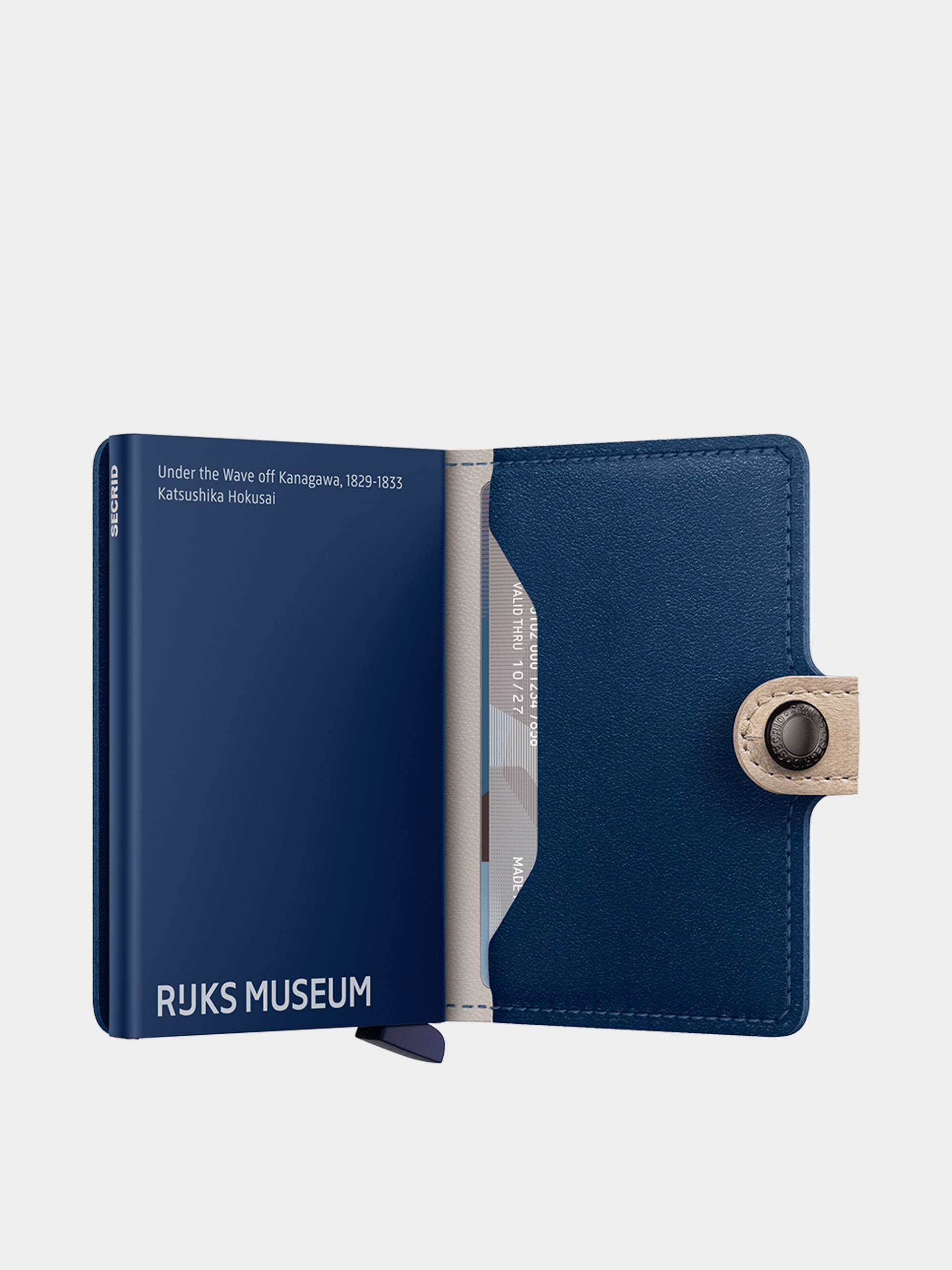 Портмоне Secrid Miniwallet (art wave)