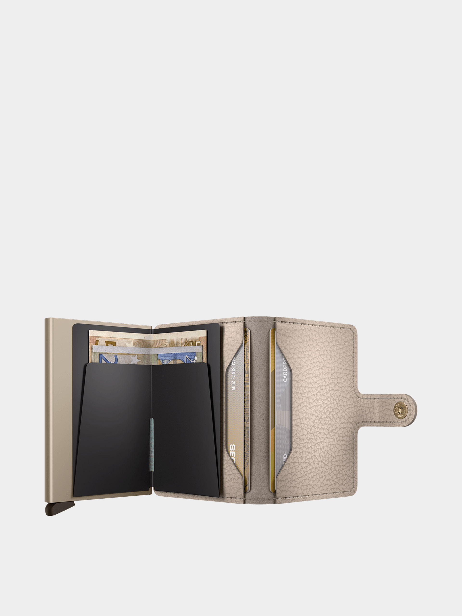 Портмоне Secrid Miniwallet (pebble latte)