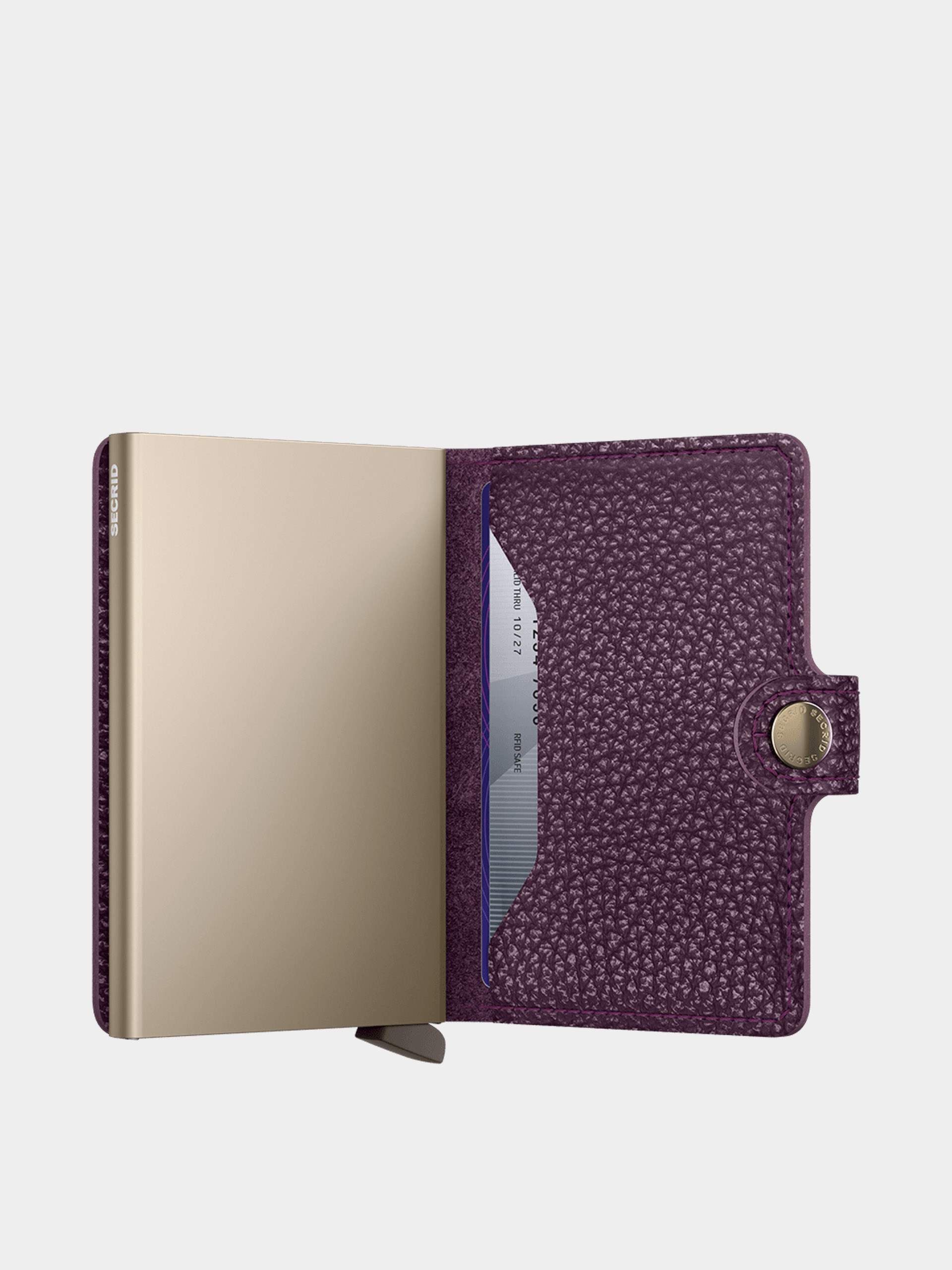 Портмоне Secrid Miniwallet (pebble grape)