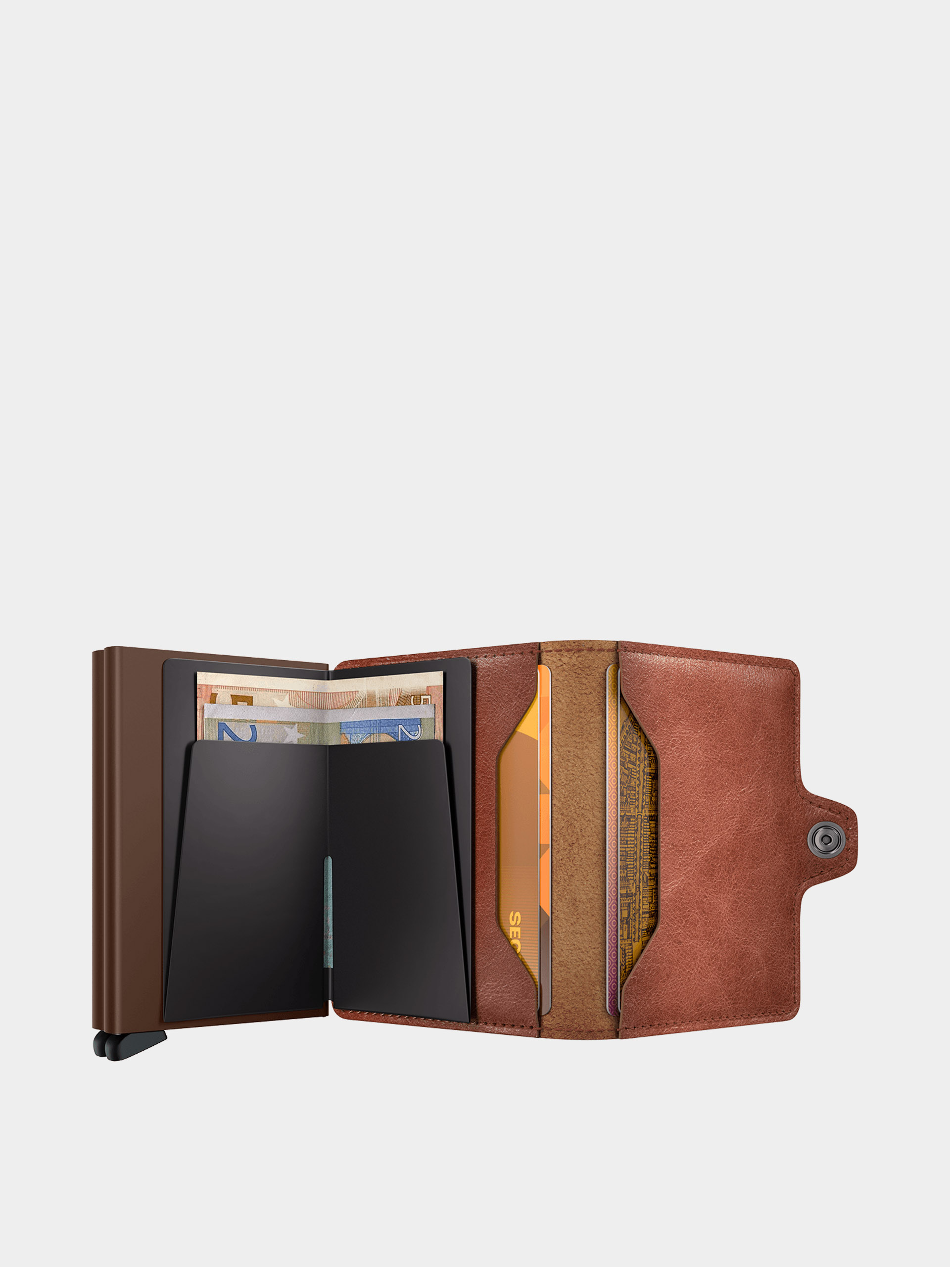 Портмоне Secrid Twinwallet (vintage cognac/brown)