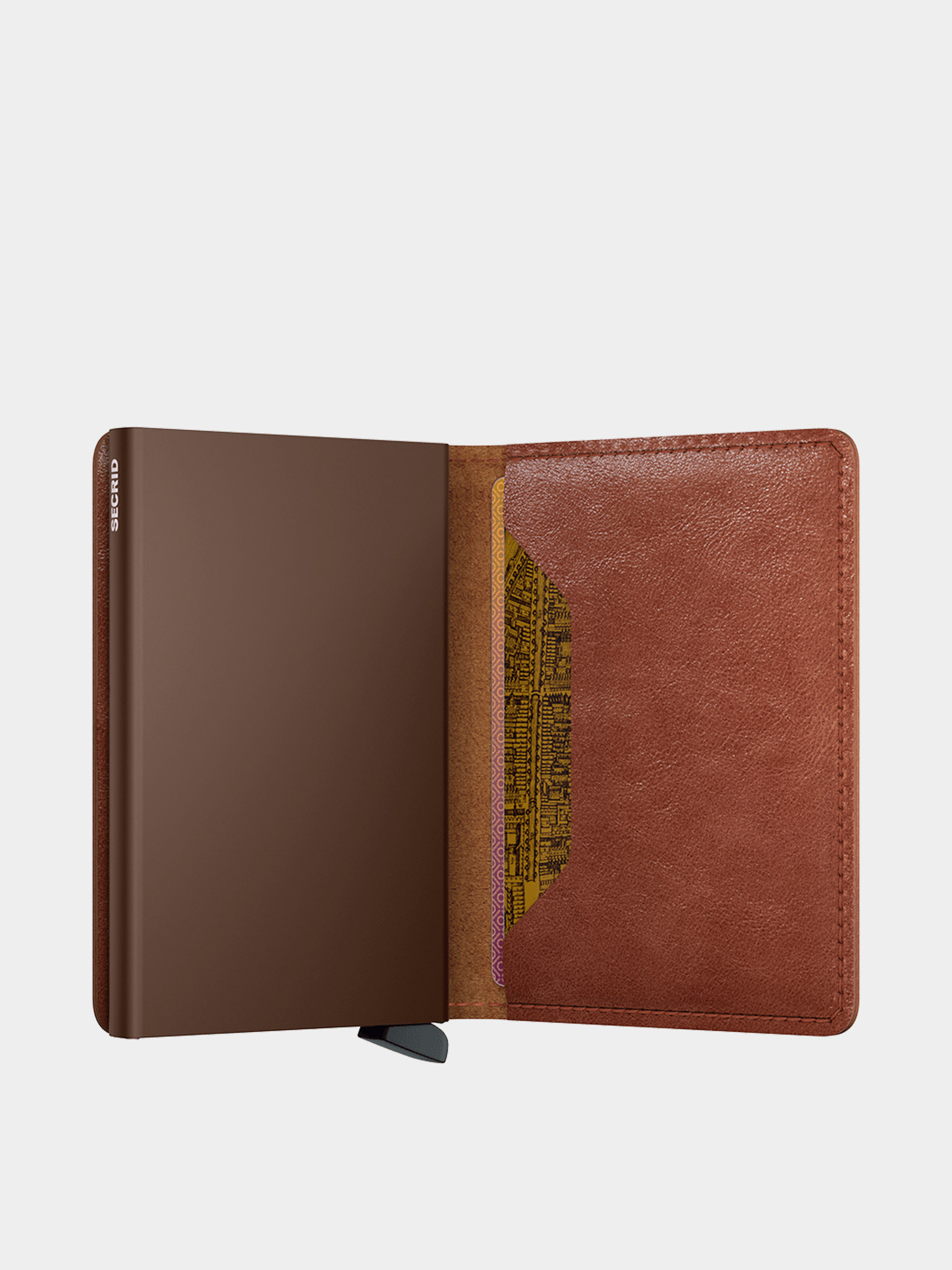 Портмоне Secrid Slimwallet (vintage cognac/brown)