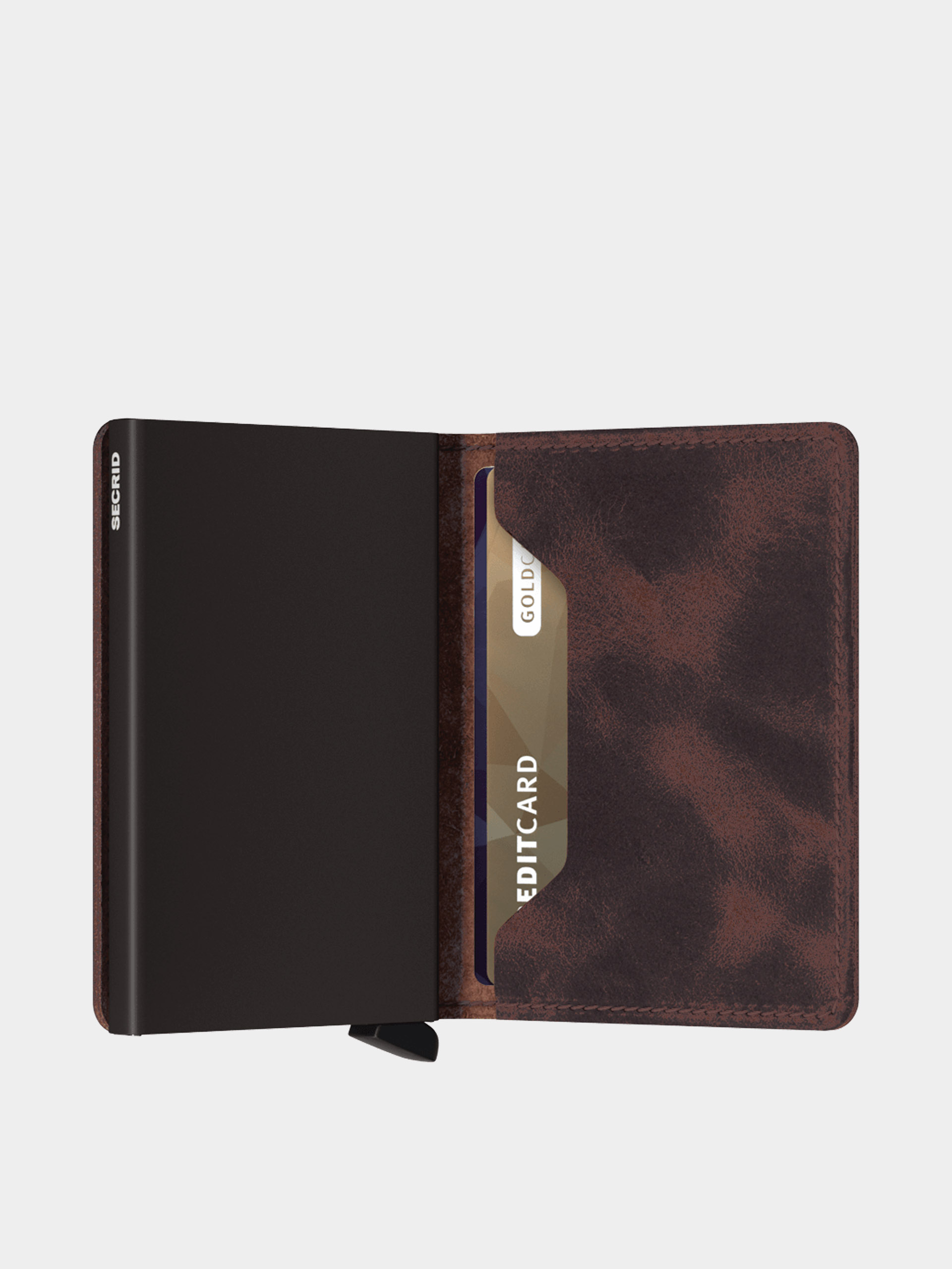 Портмоне Secrid Slimwallet (vintage chocolate)