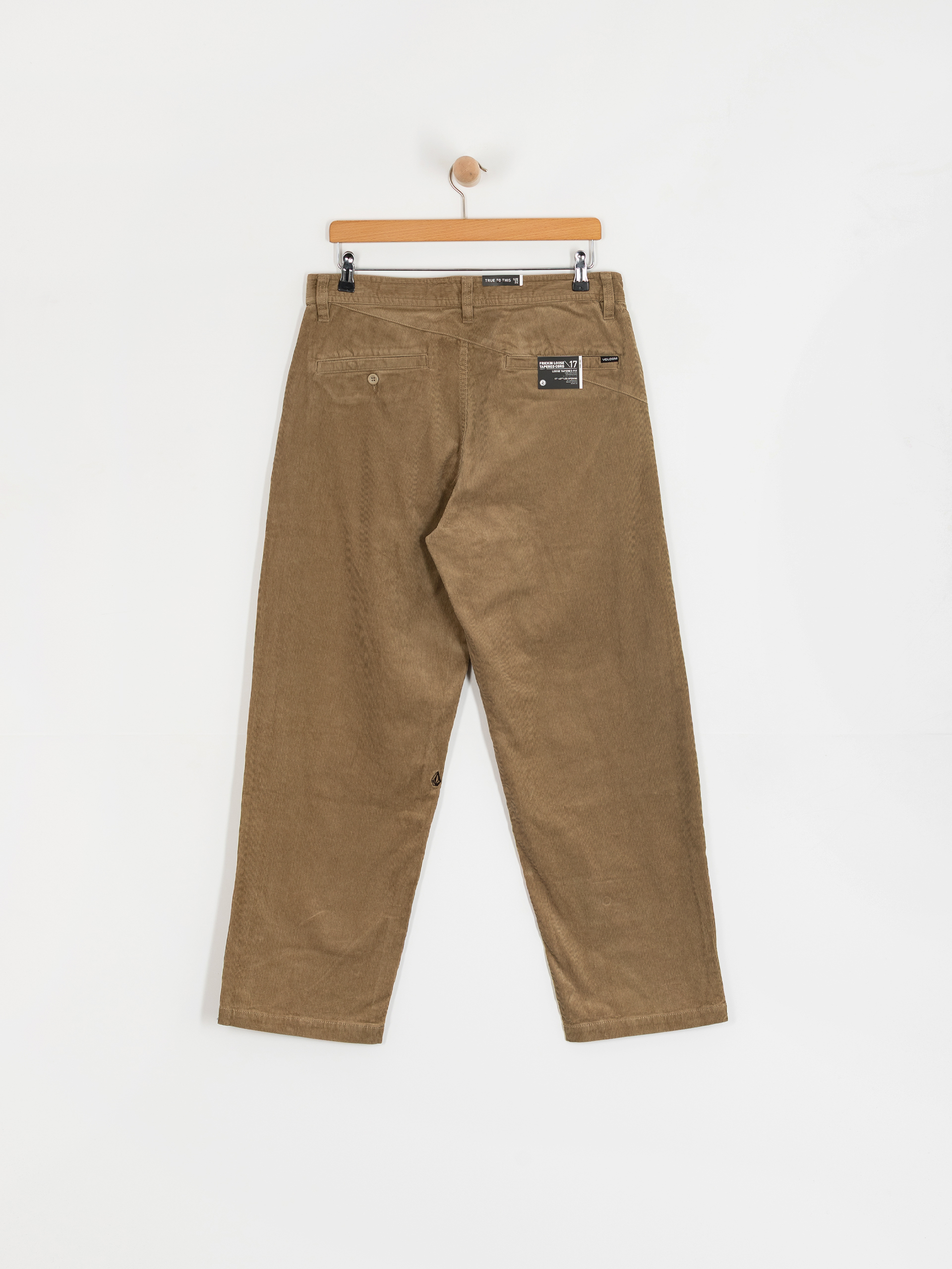 Панталони Volcom Frickin Loose Tapered Cord (khaki)