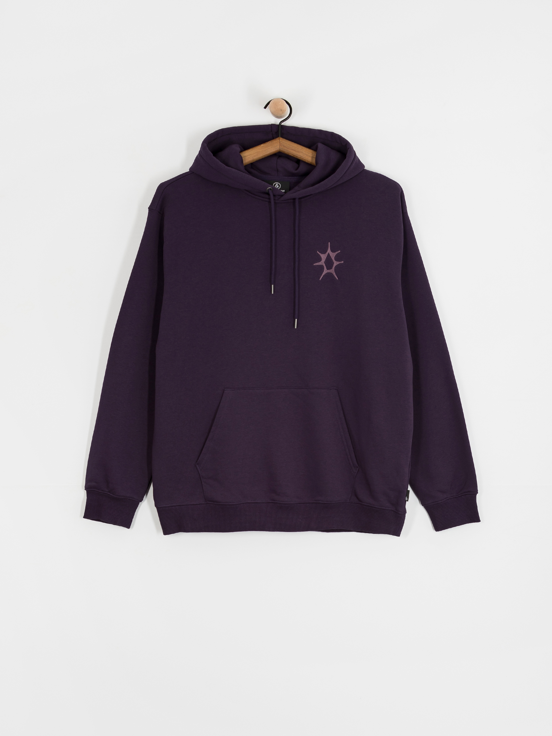 Суитшърт с качулка Volcom Watanite HD (dark purple)