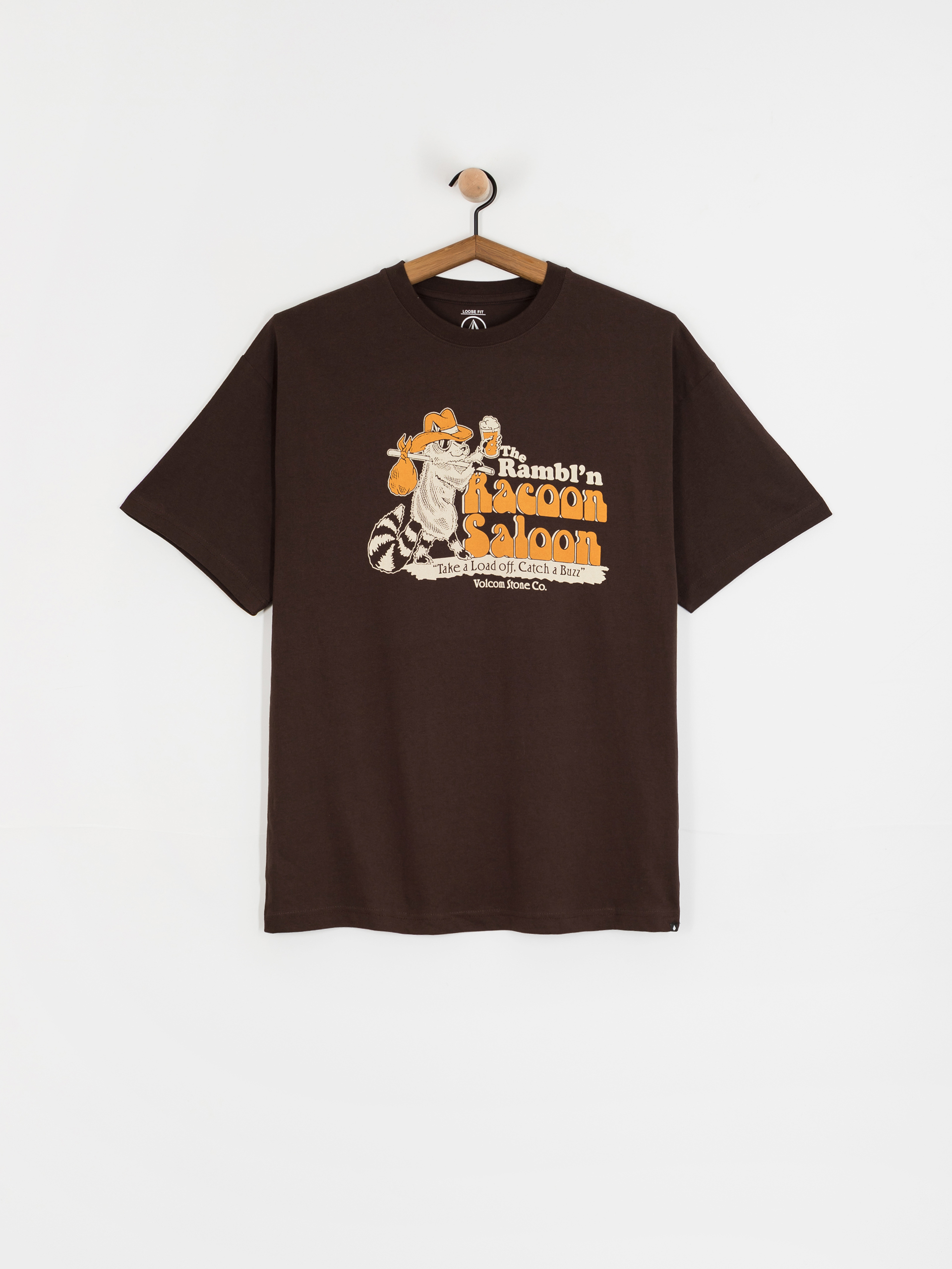 Тениска Volcom Racoon Lse (cacao)