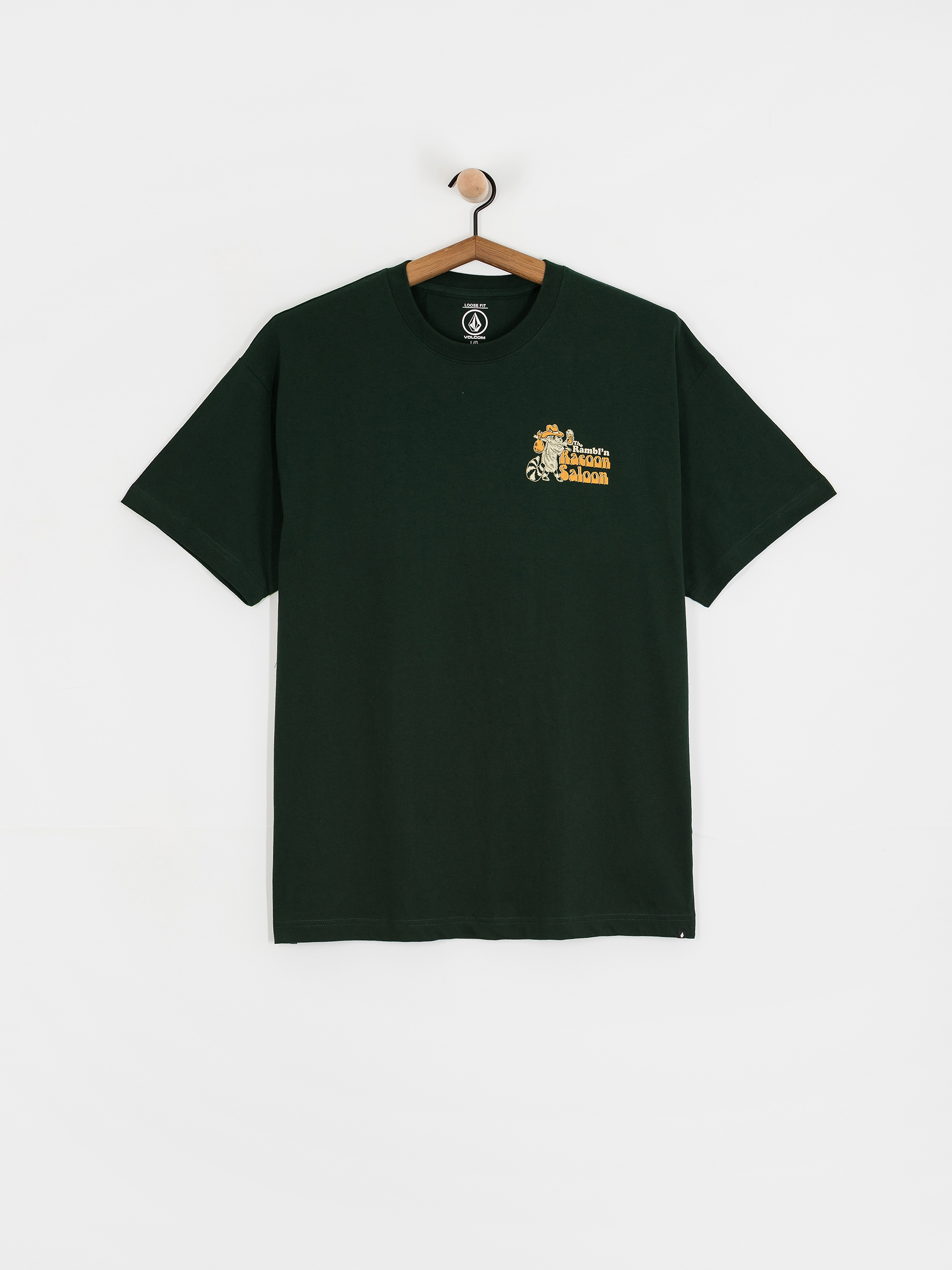 Тениска Volcom Racoon Lse (scarab)