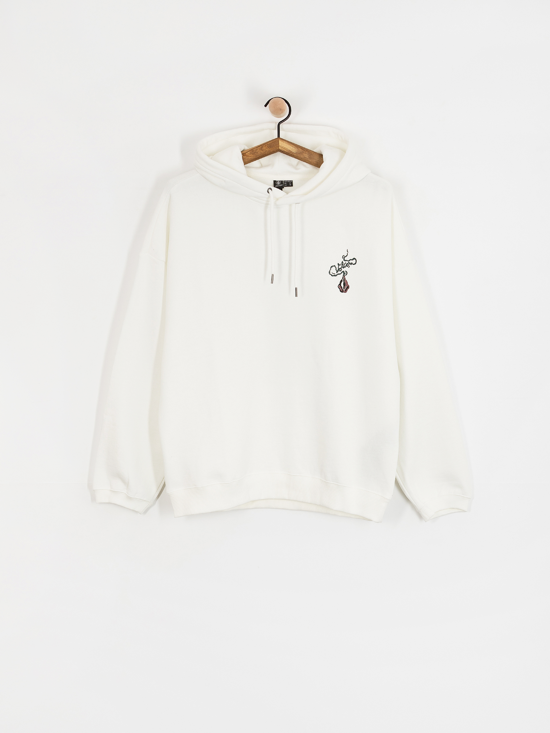 Суитшърт с качулка Volcom Radical Daze HD Wmn (star white)