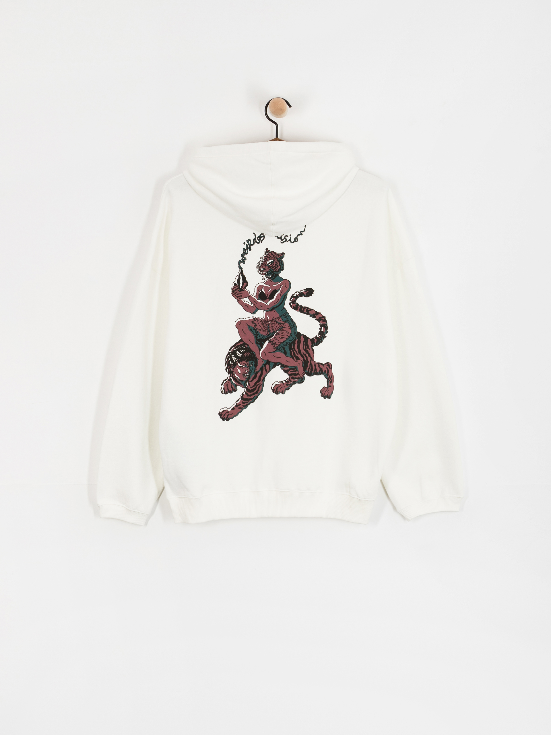 Суитшърт с качулка Volcom Radical Daze HD Wmn (star white)