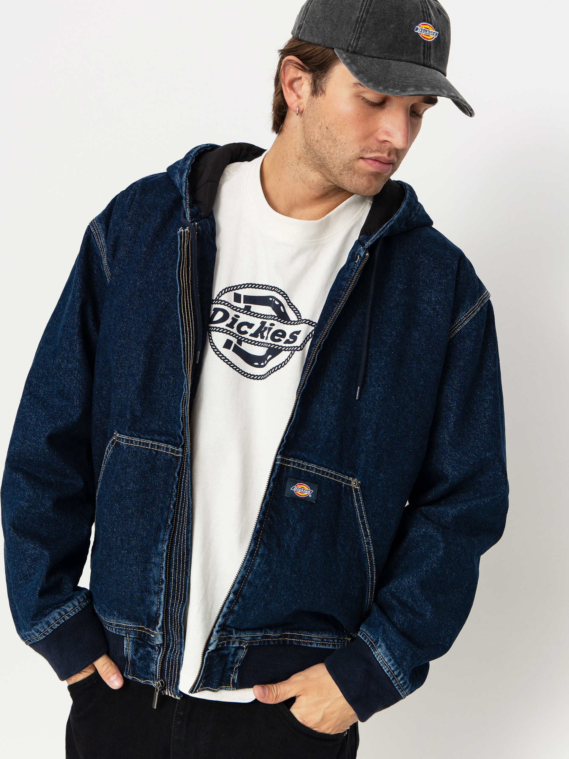 Яке Dickies Hilham Hooded (dark indigo)