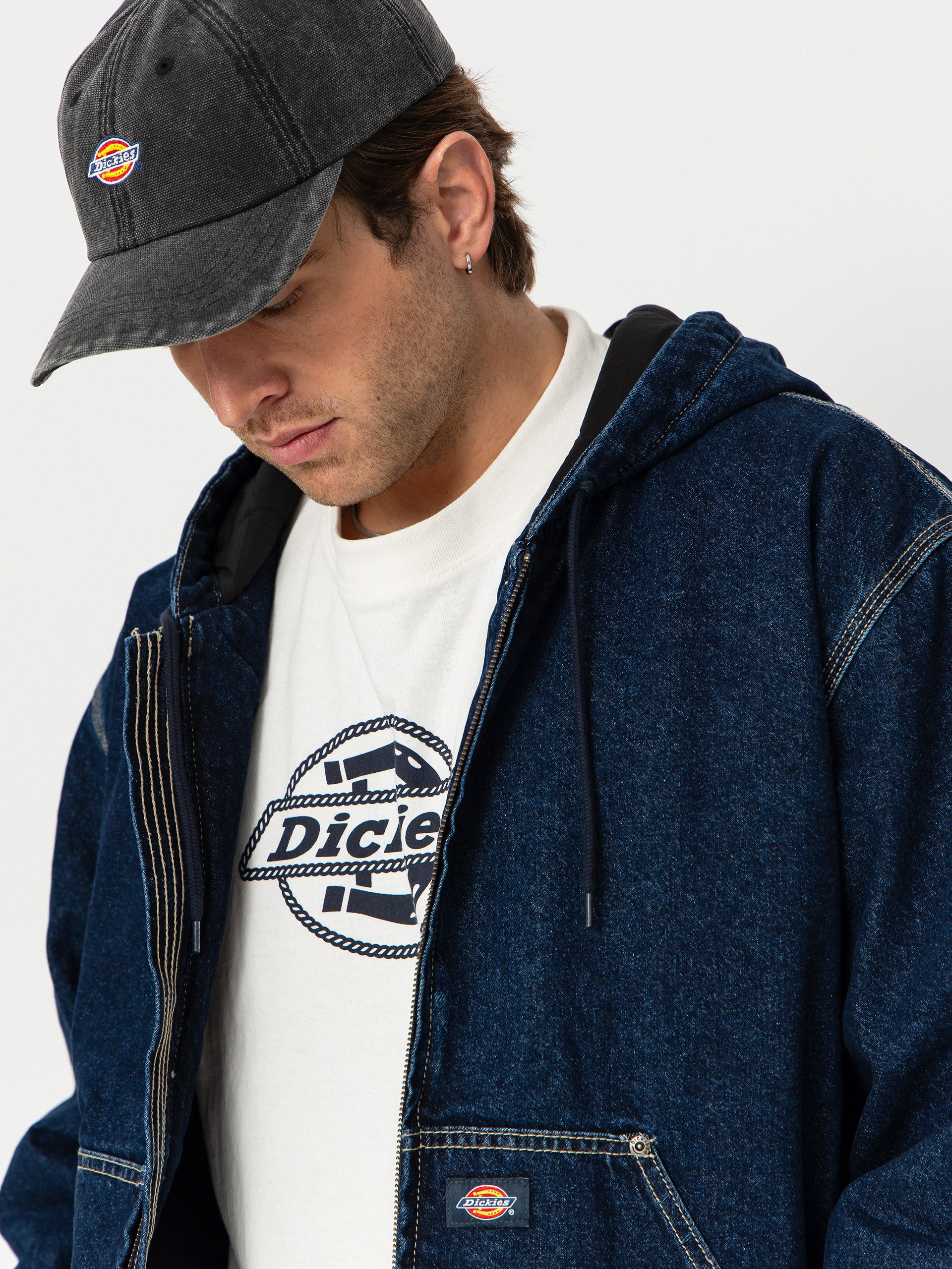 Яке Dickies Hilham Hooded (dark indigo)