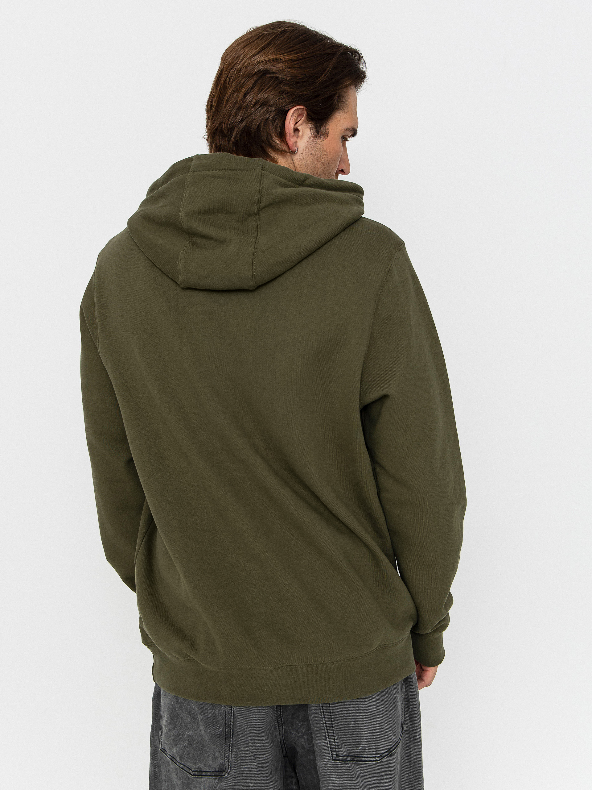Суитшърт с качулка Fox Bolt HD (olive green)