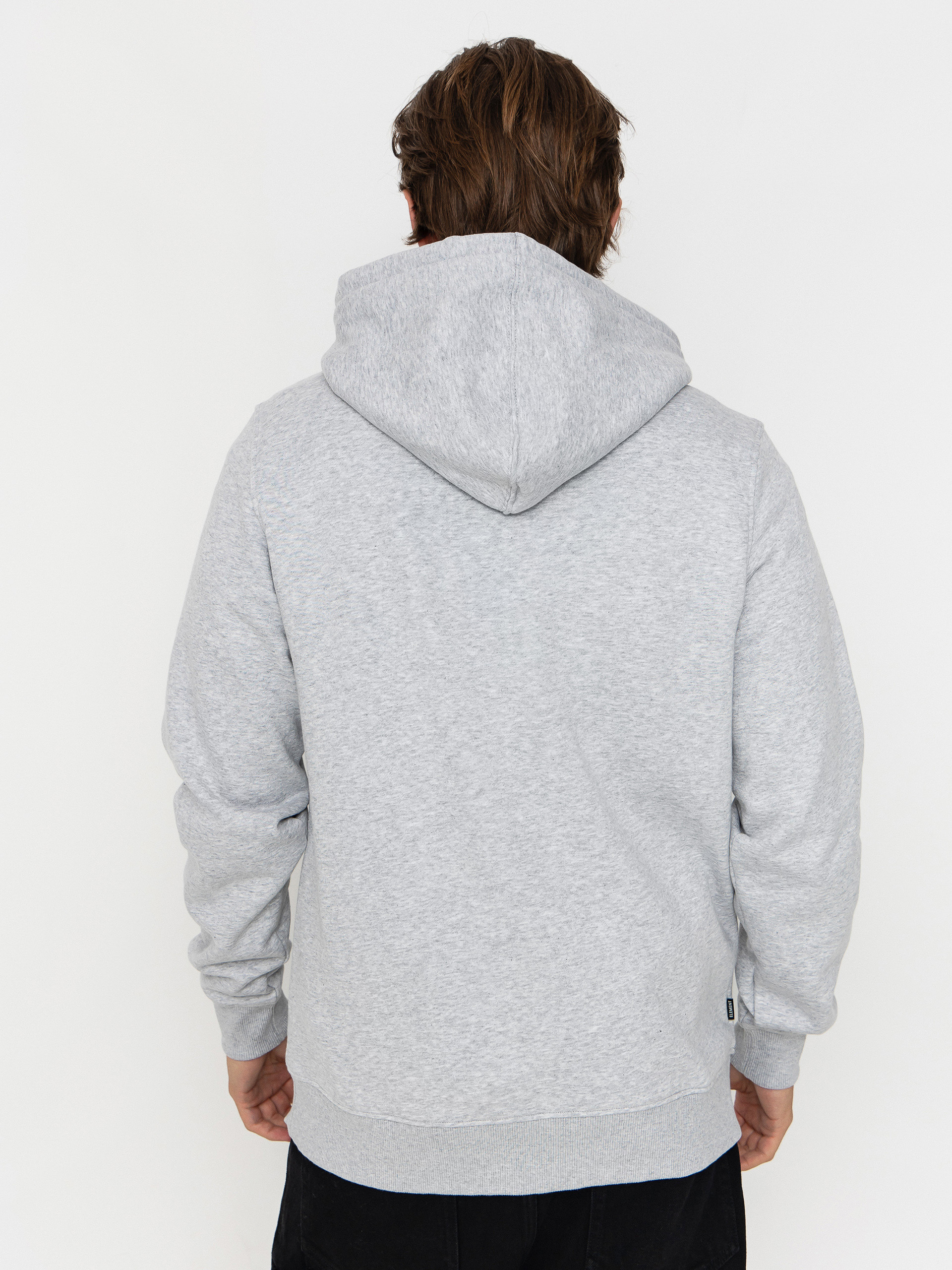 Суитшърт с качулка Element Icon Embroidery ZHD (mid grey heather)