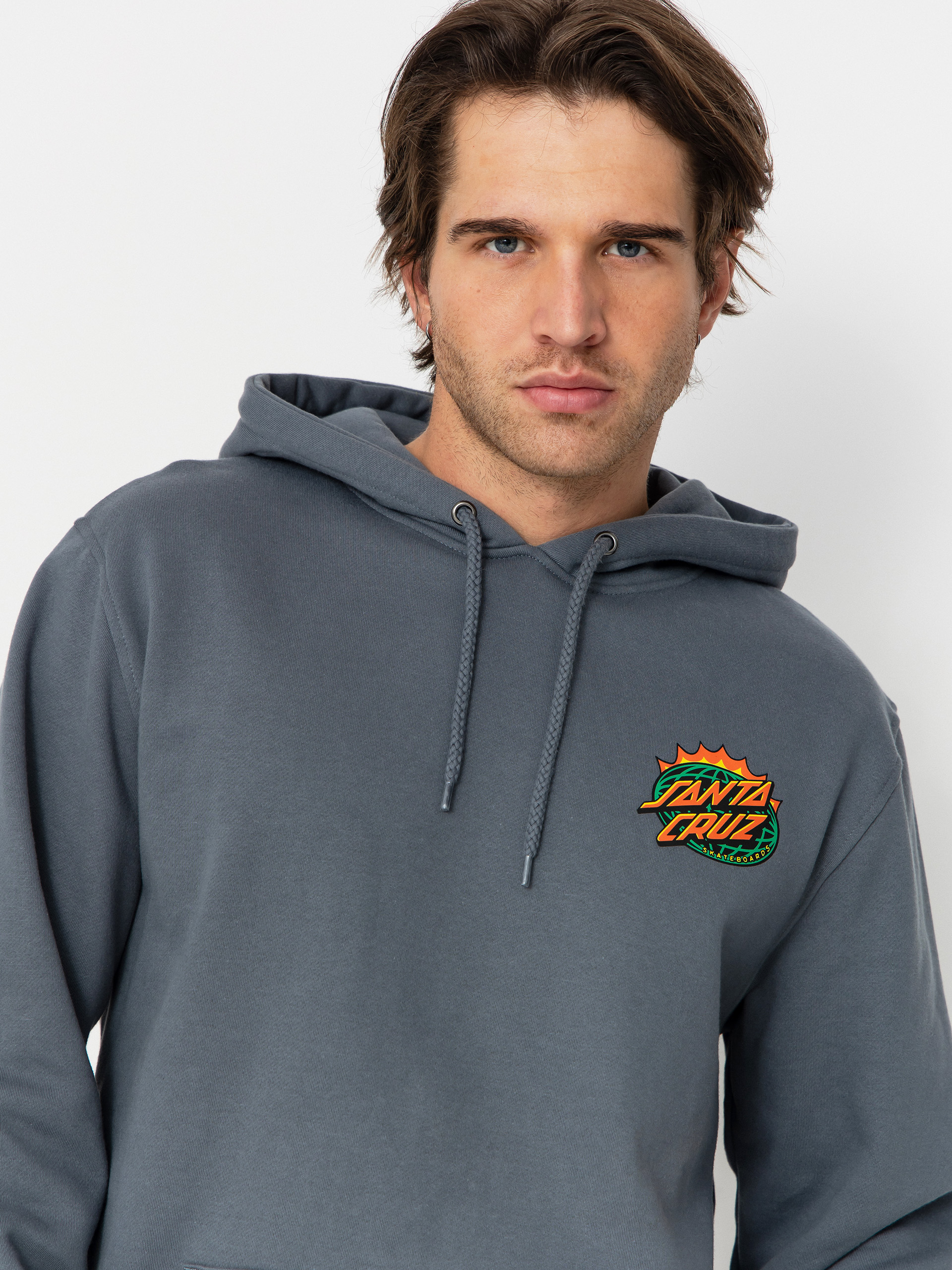 Суитшърт Santa Cruz Kendall End Of The Dot (storm grey)