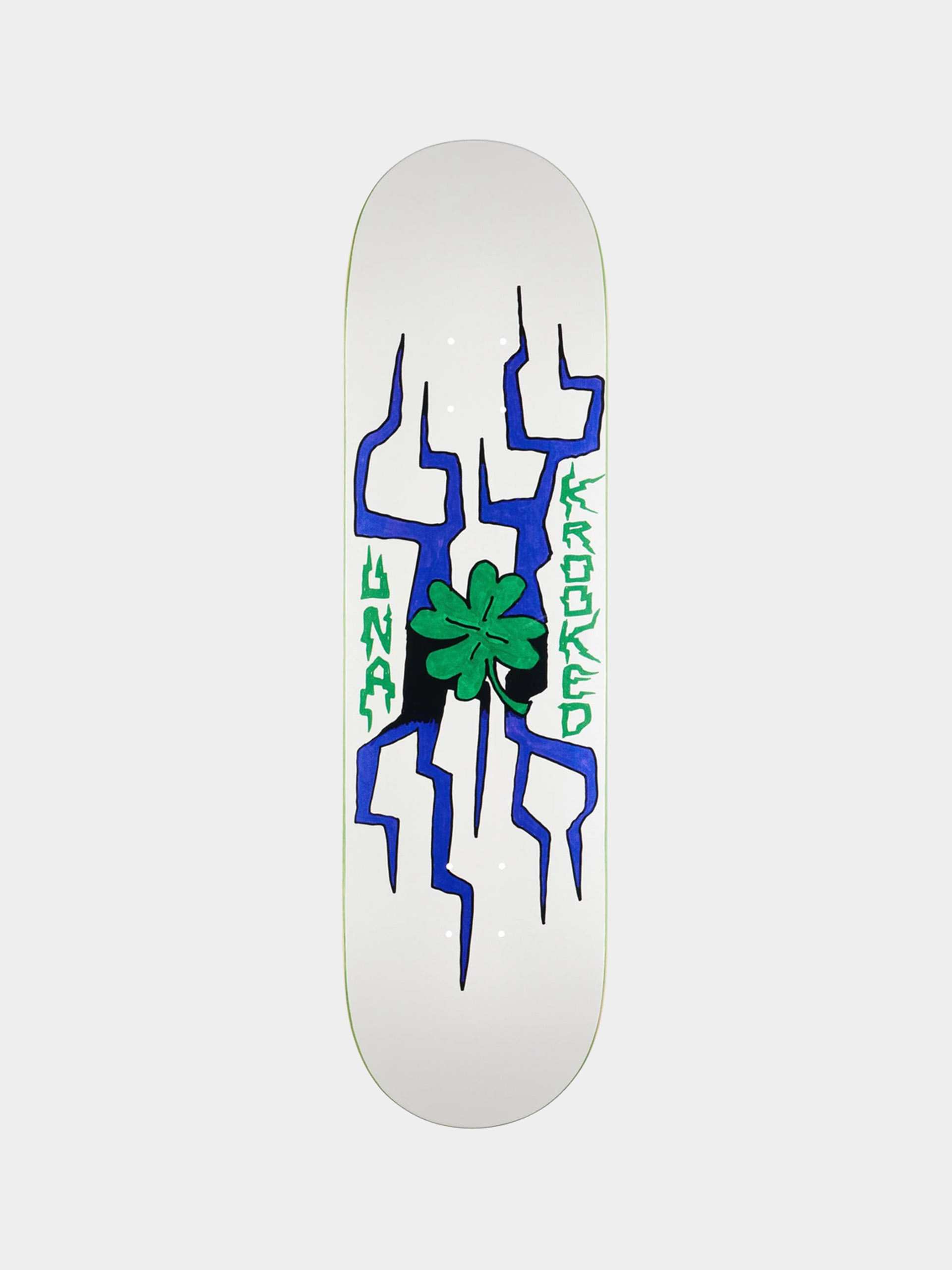Дъска Krooked Una Lightning Clover (white)
