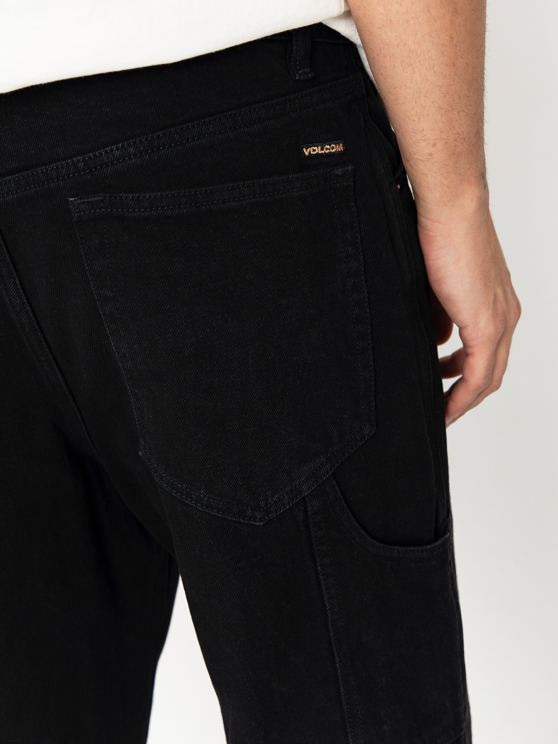 Панталони Volcom Karpendter Lse Tprd Denim (black)