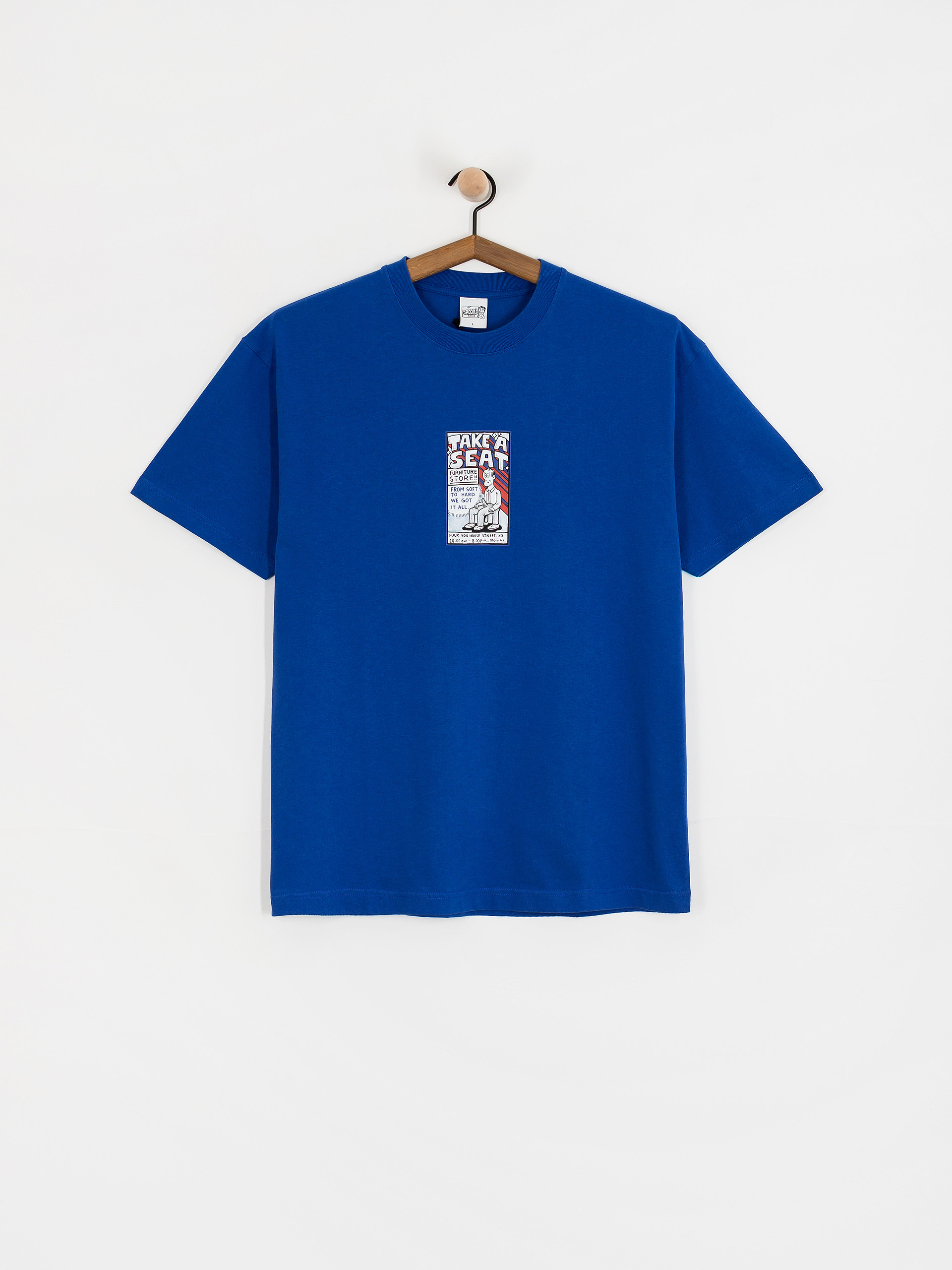 Тениска Polar Skate Take A Seat (egyptian blue)