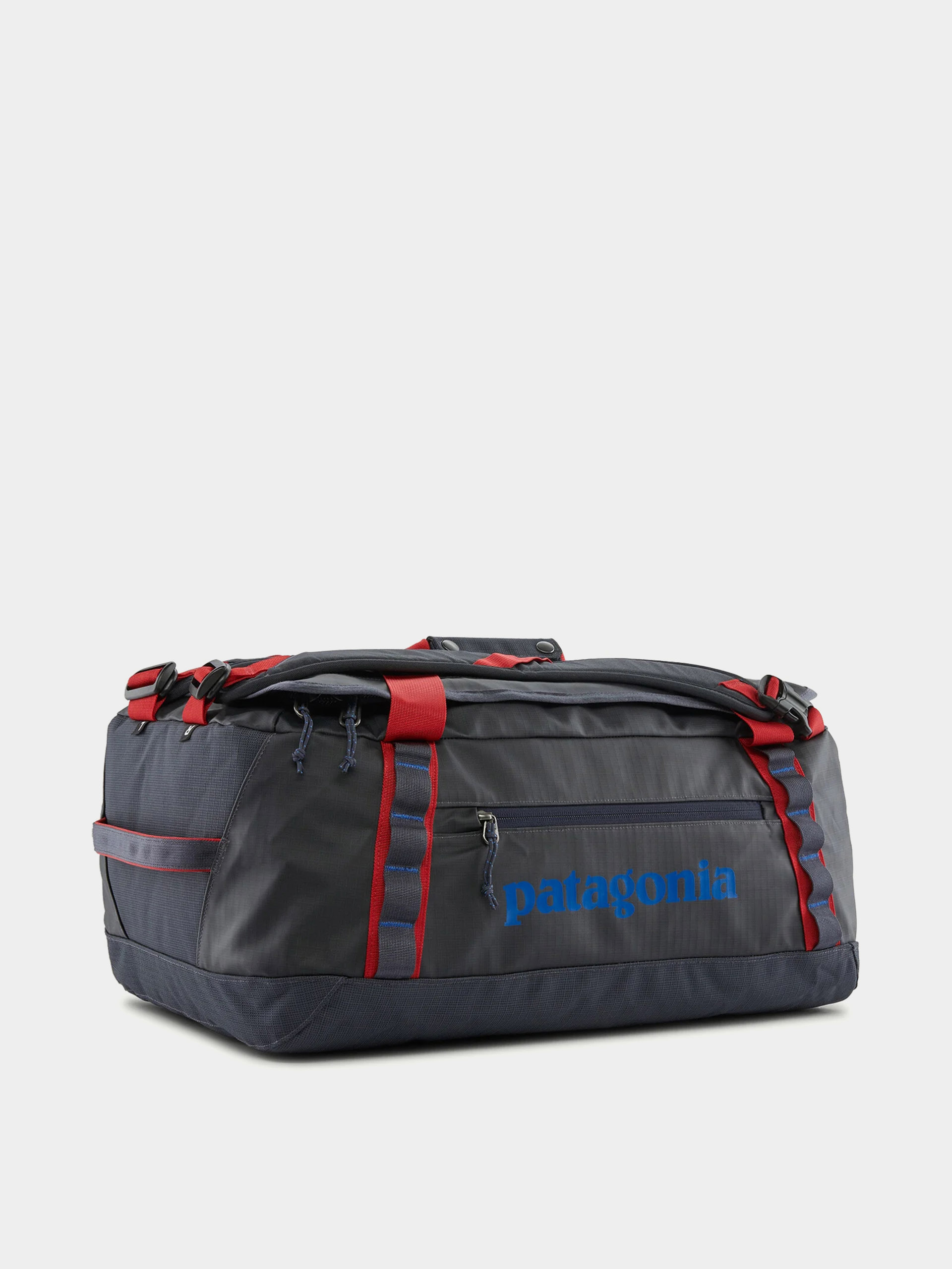 Чанта Patagonia Black Hole Duffel 40L (smolder blue w/amanita red)