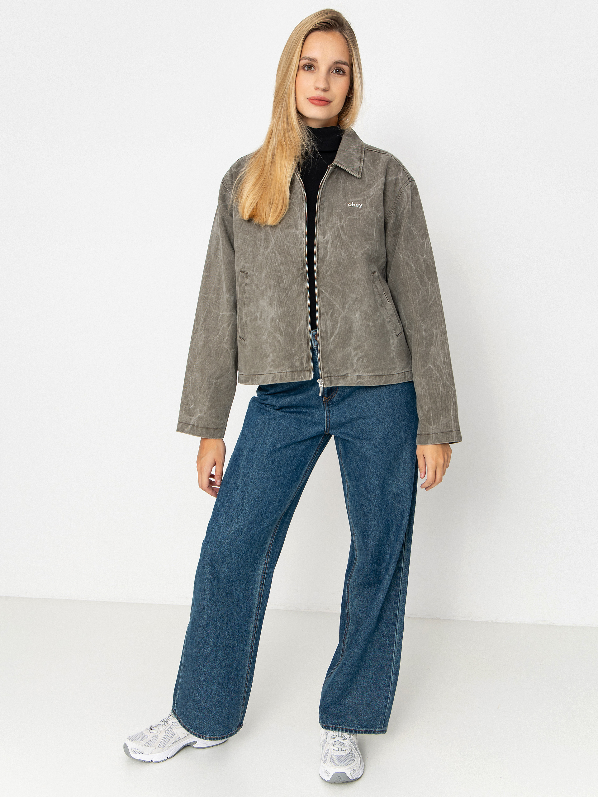 Яке OBEY Donovan Zip Wmn