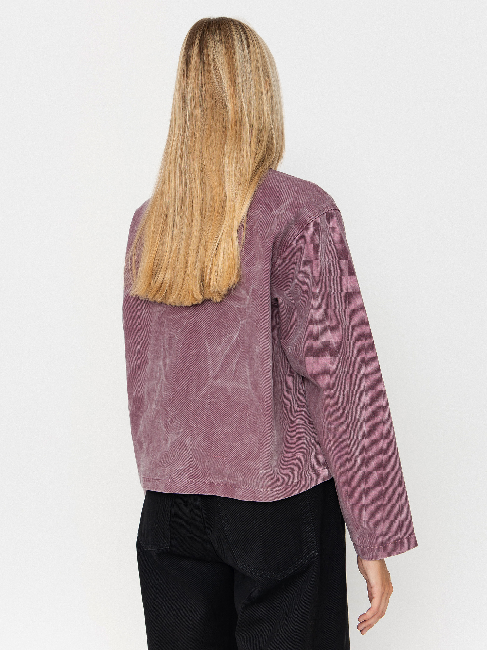 Яке OBEY Donovan Zip Wmn (tulip wrinkle wash)