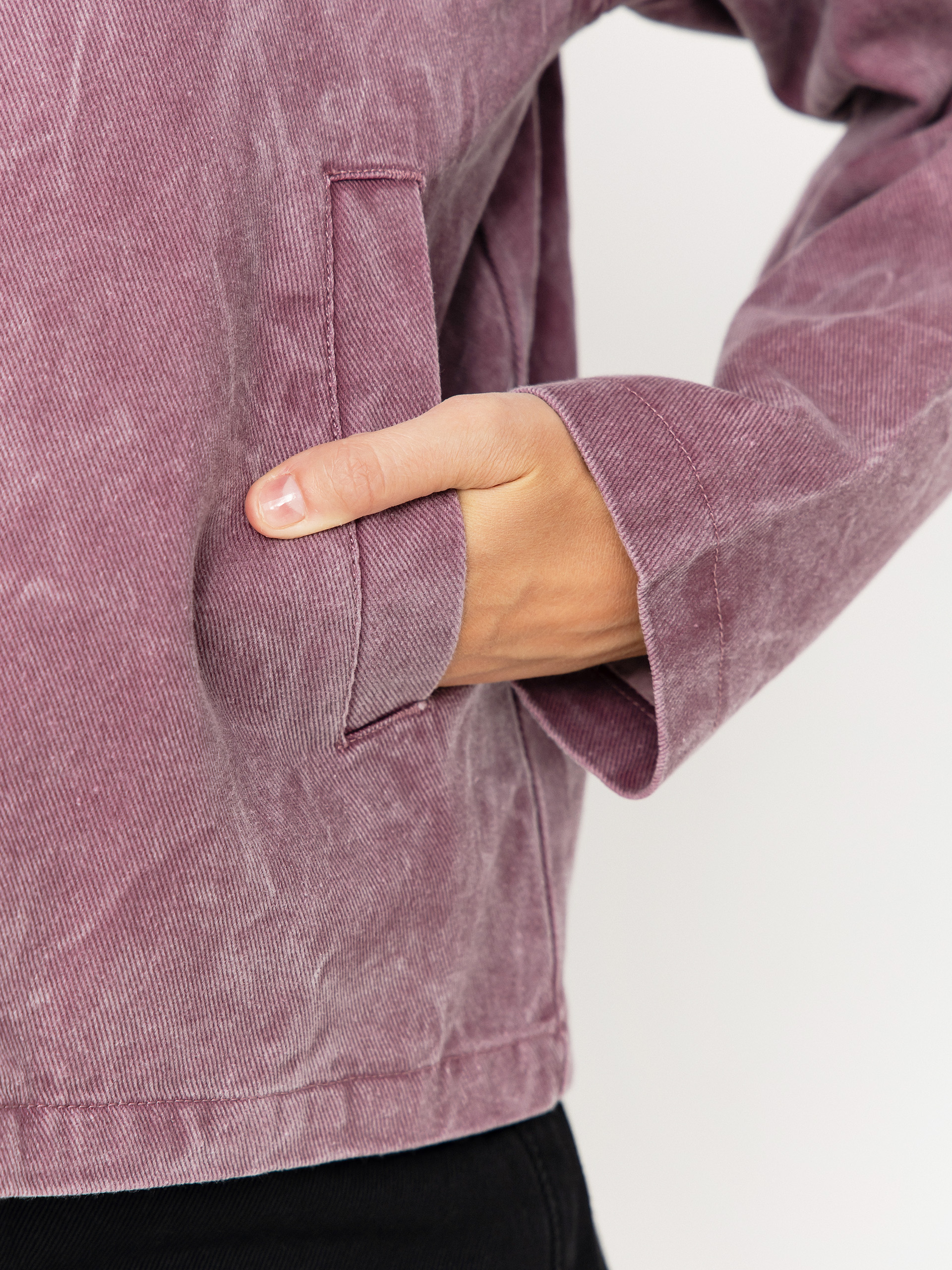Яке OBEY Donovan Zip Wmn (tulip wrinkle wash)