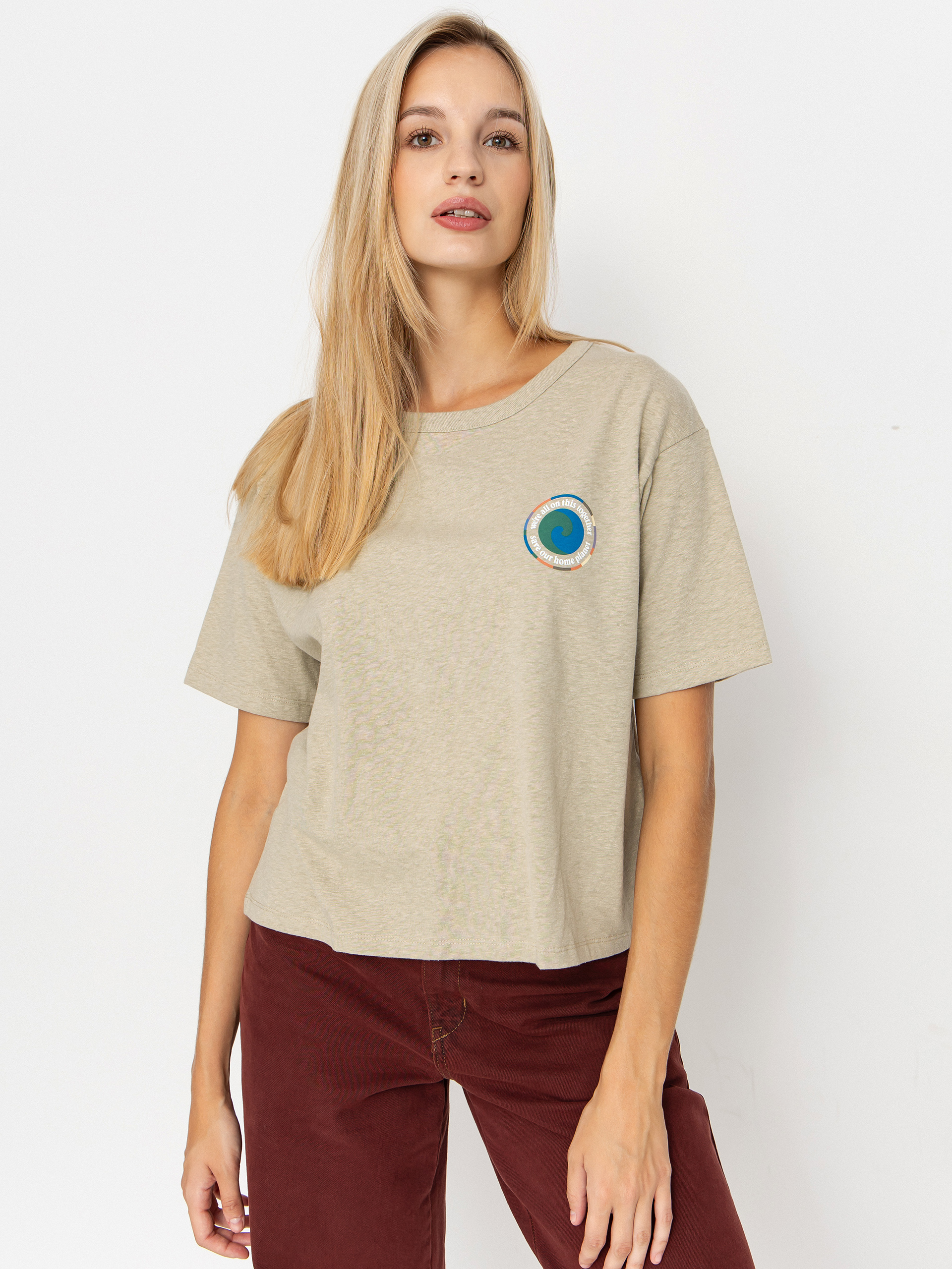 Тениска Patagonia Unity Fitz Easy Cut Responsibili Wmn (pumice)