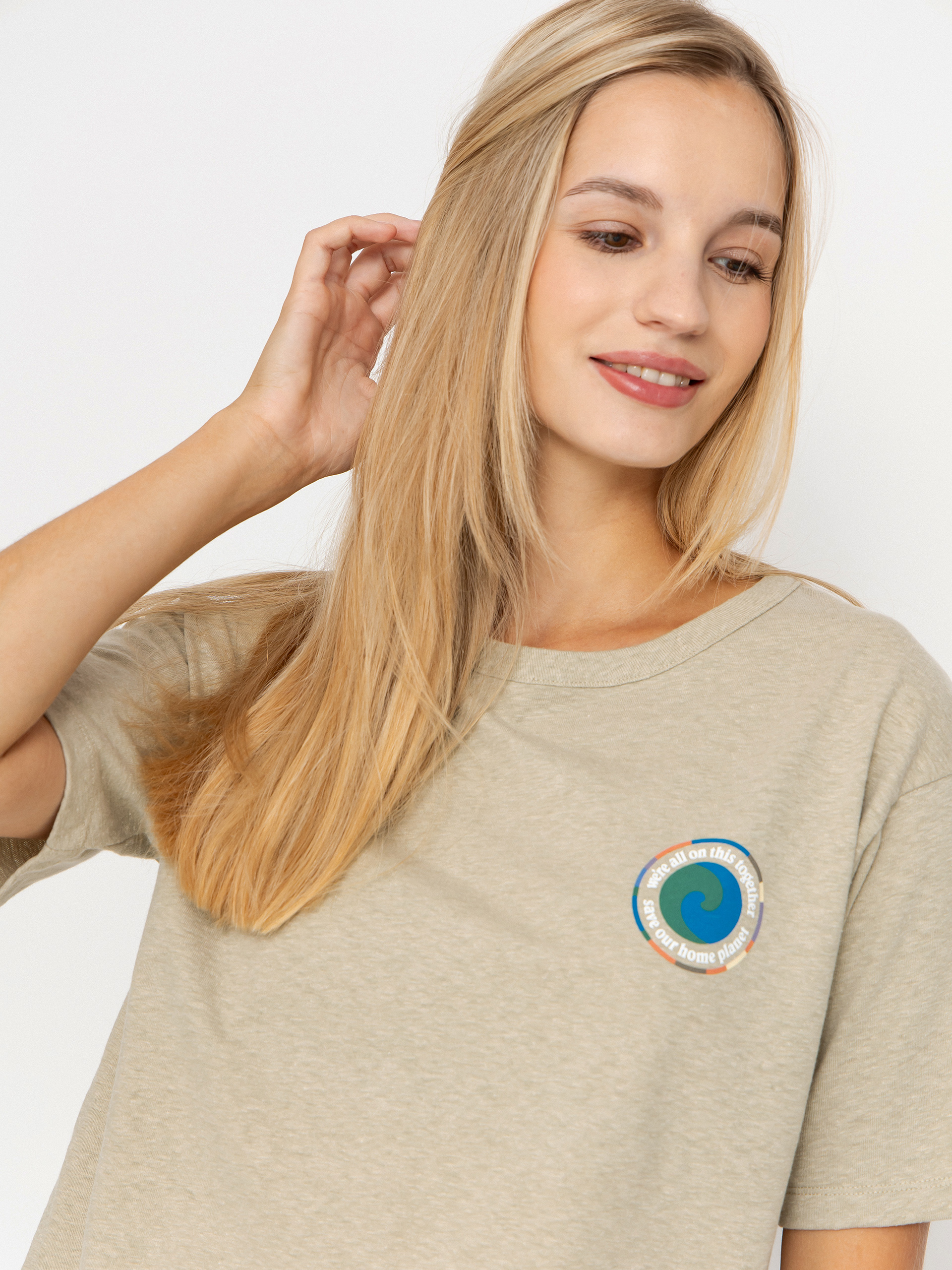 Тениска Patagonia Unity Fitz Easy Cut Responsibili Wmn (pumice)