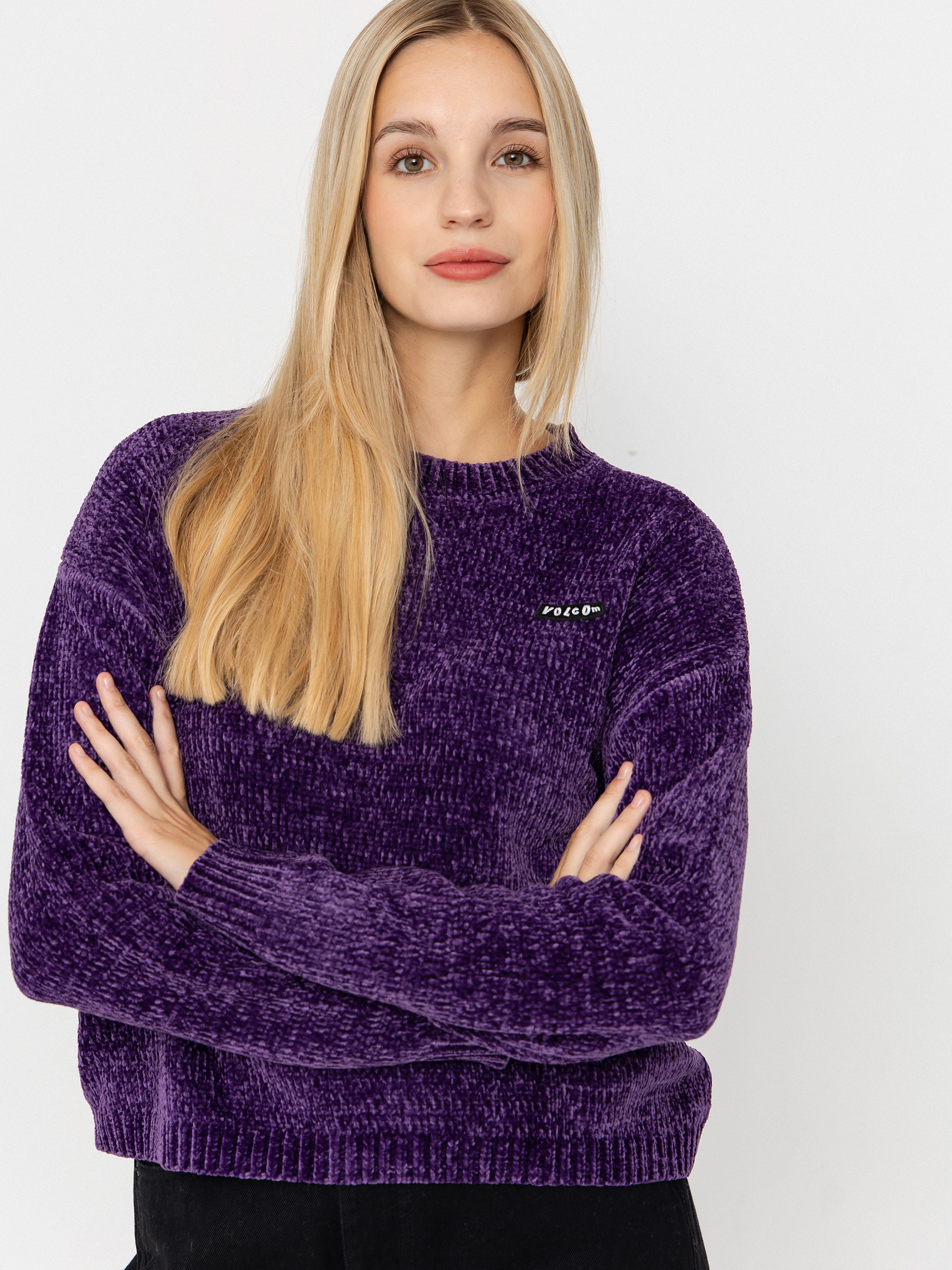Пуловер Volcom Bubble Tease Sweater Wmn (acai)