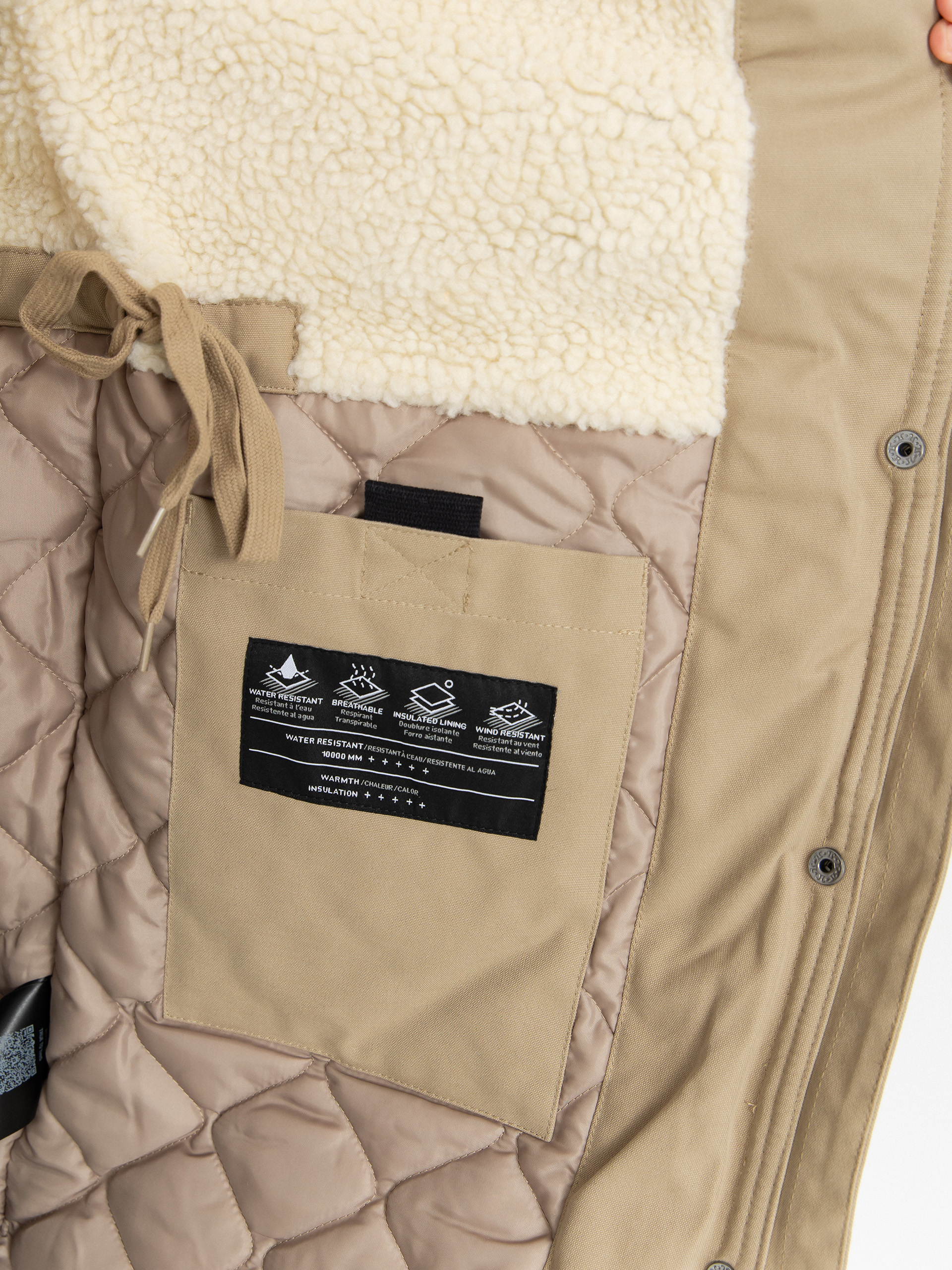 Яке Volcom Somestone 10K Parka Wmn (khaki)