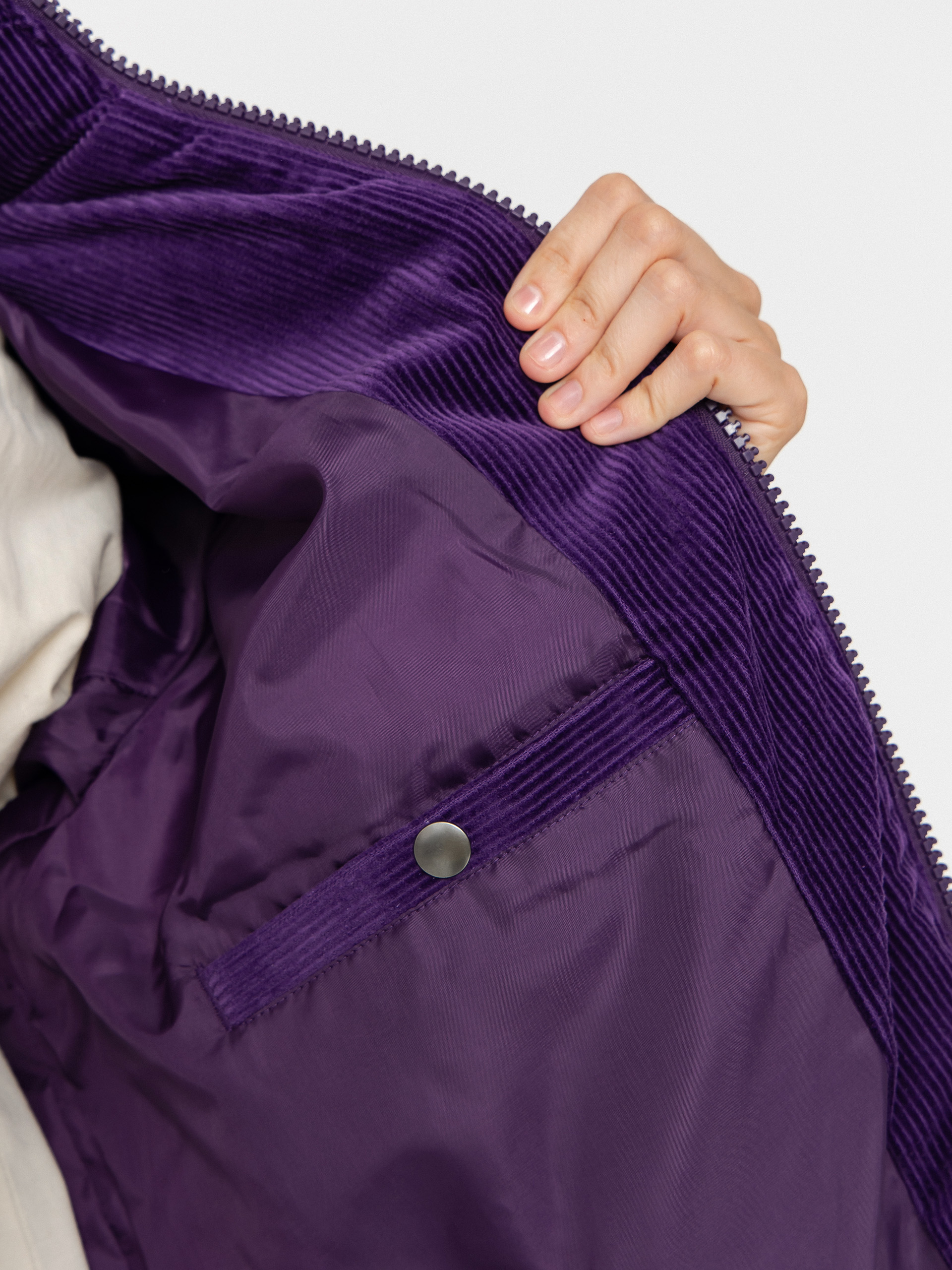 Яке Volcom Cord'n Stone Puff Wmn (acai)